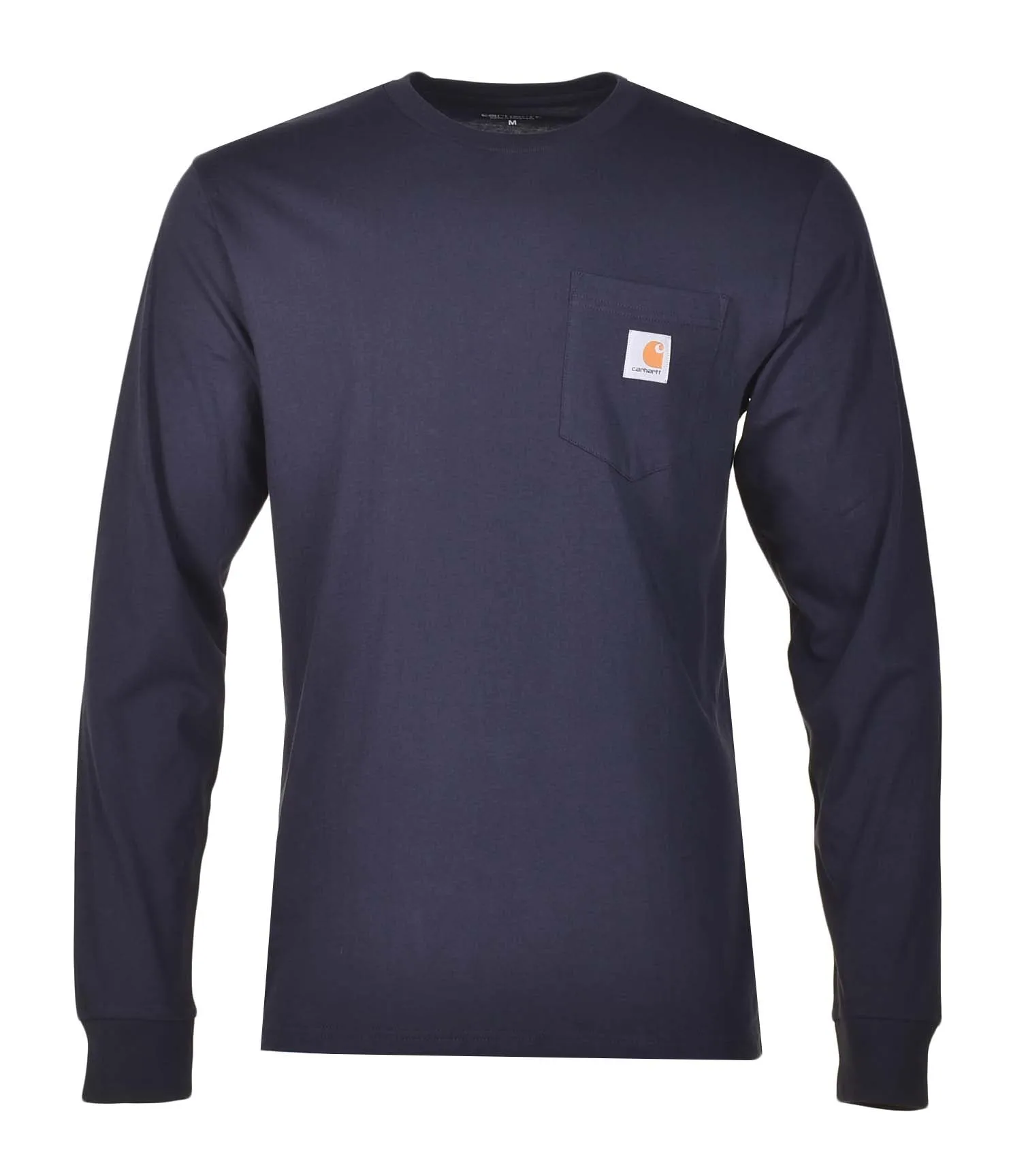 Long Sleeve Pocket T Shirt Dark Navy sold by RAGAZZI