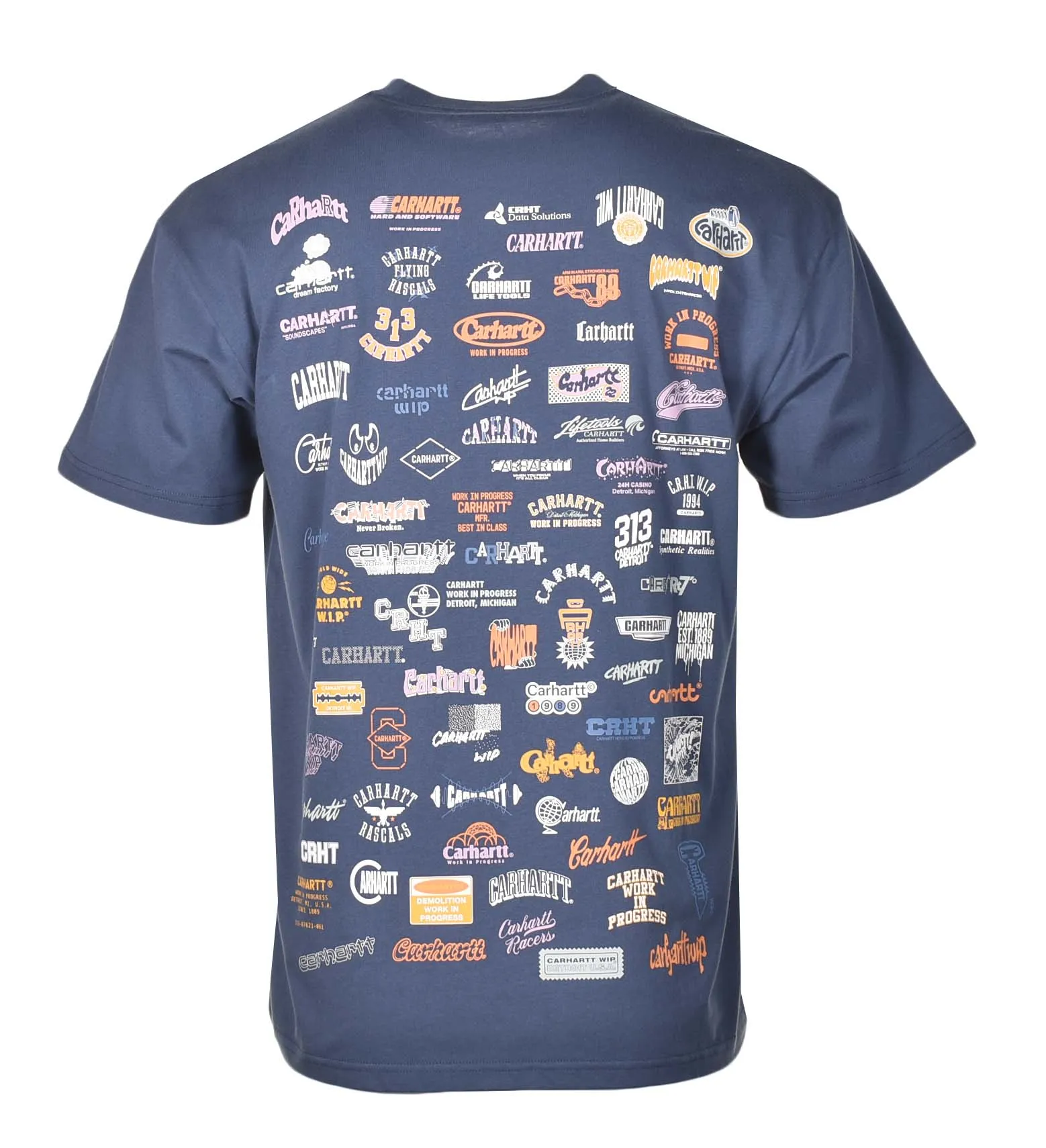 Short Sleeve Logo T Shirt Dusky Blue sold by RAGAZZI product image thumbnail 2