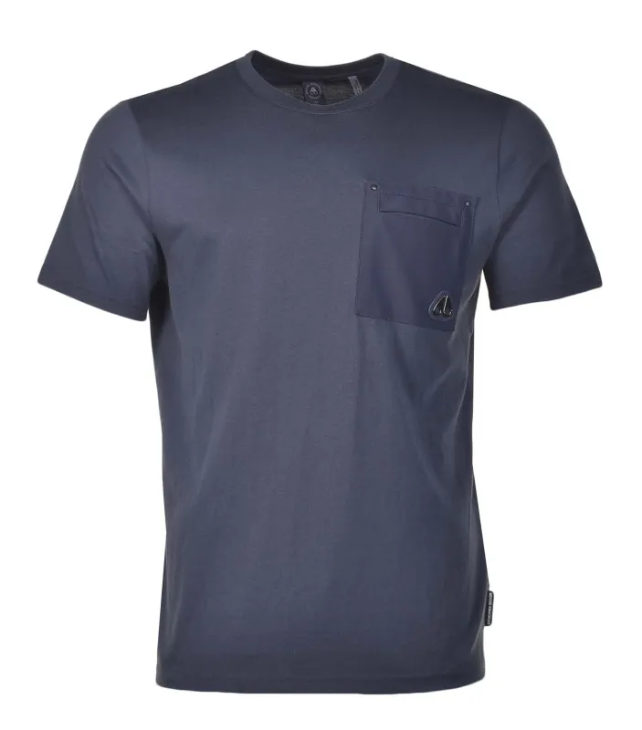 Short Sleeve Dalon Tee Shirt Navy sold by RAGAZZI