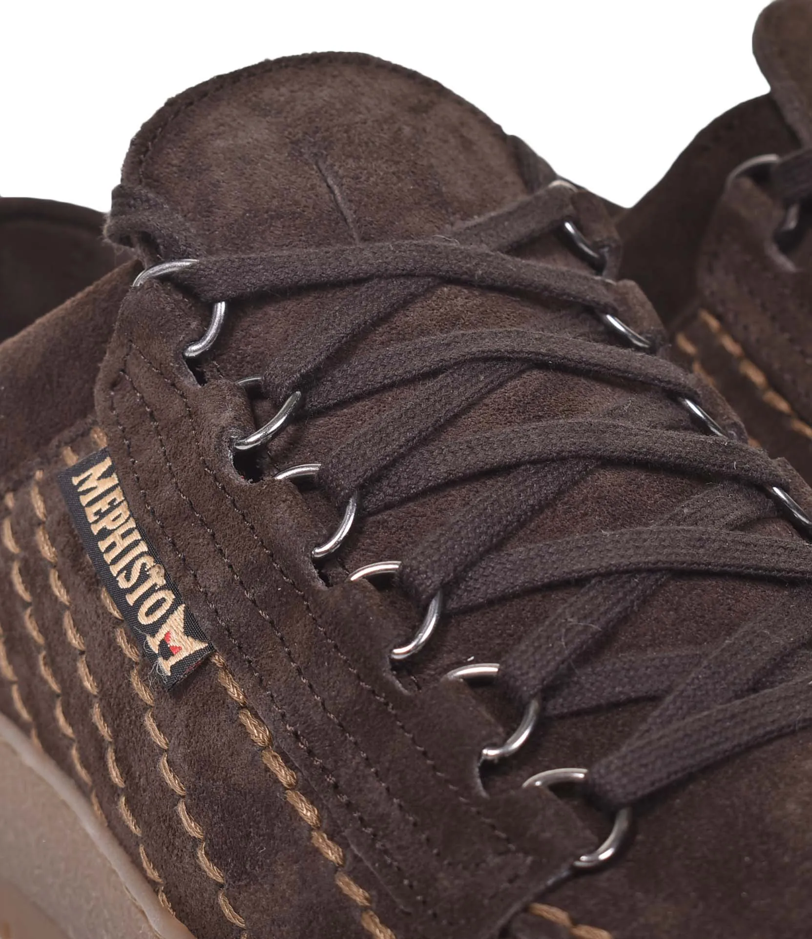 Rainbow Shoes Velours 9851 Dark Brown Suede sold by RAGAZZI product image thumbnail 4