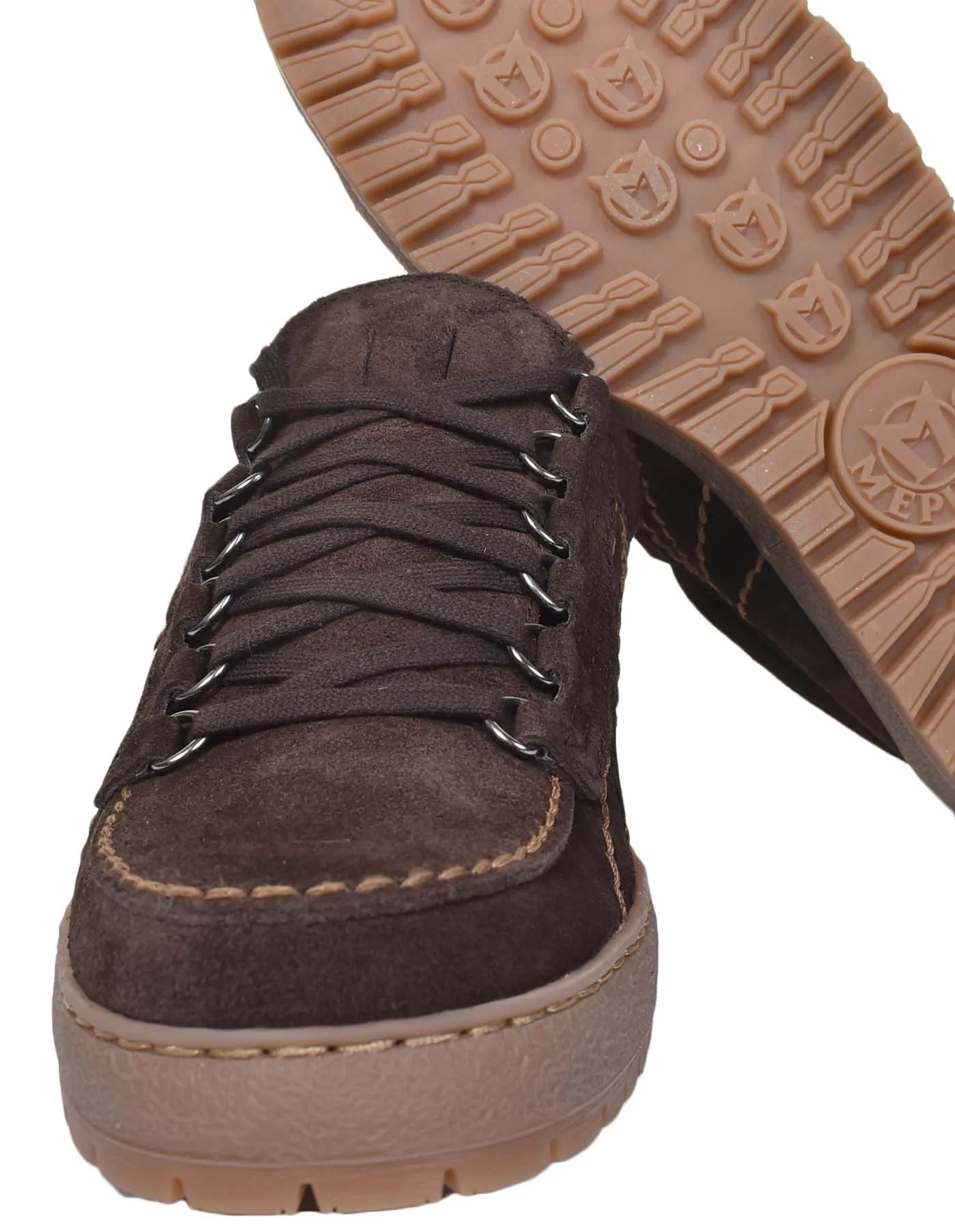 Rainbow Shoes Velours 9851 Dark Brown Suede sold by RAGAZZI product image thumbnail 5