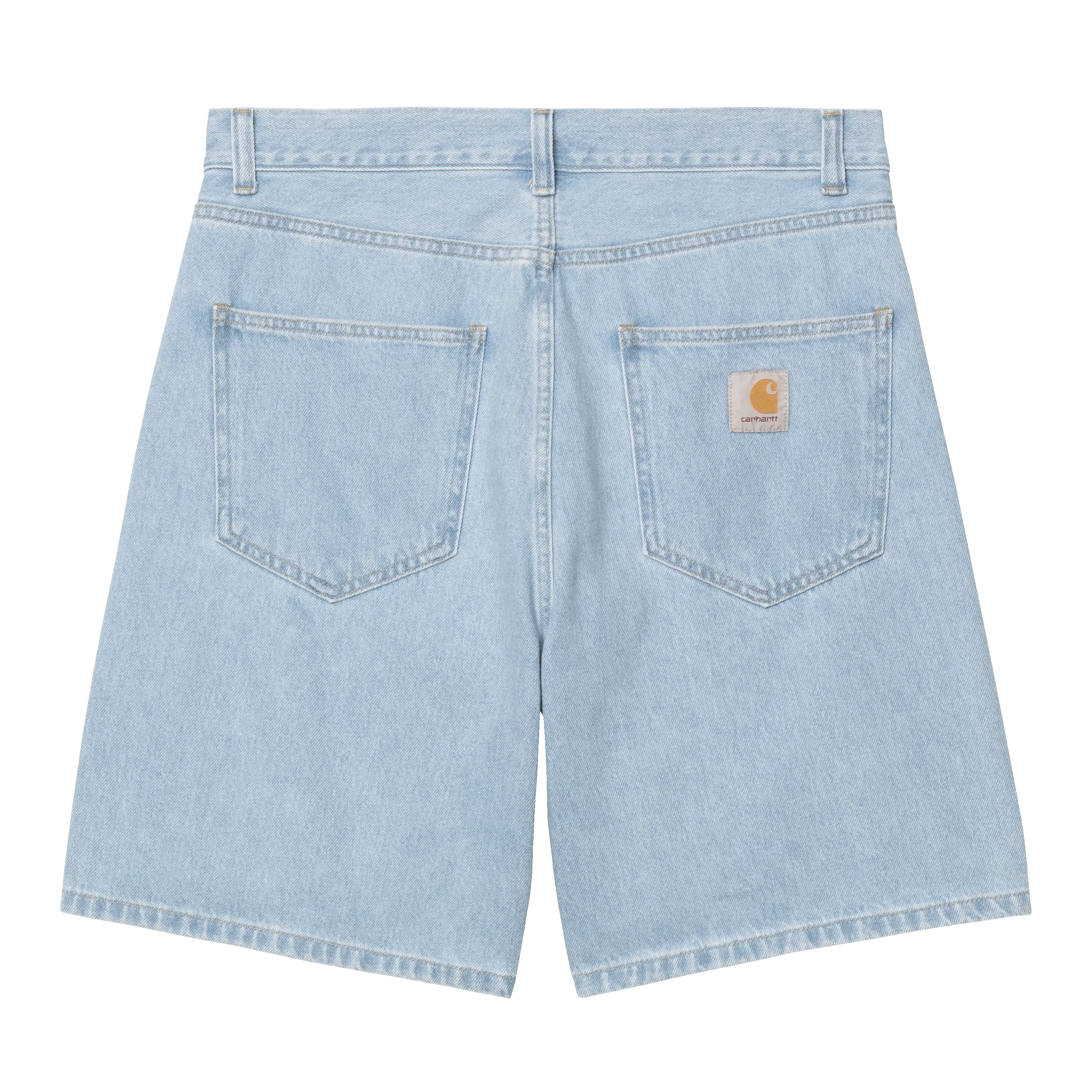 Nolan Denim Shorts Bleached Blue sold by RAGAZZI