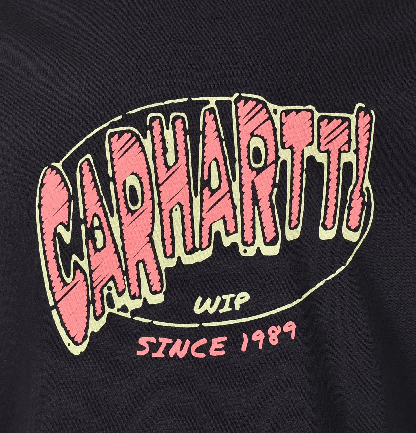 Short Sleeve Hot Script T Shirt Black sold by RAGAZZI product image thumbnail 3