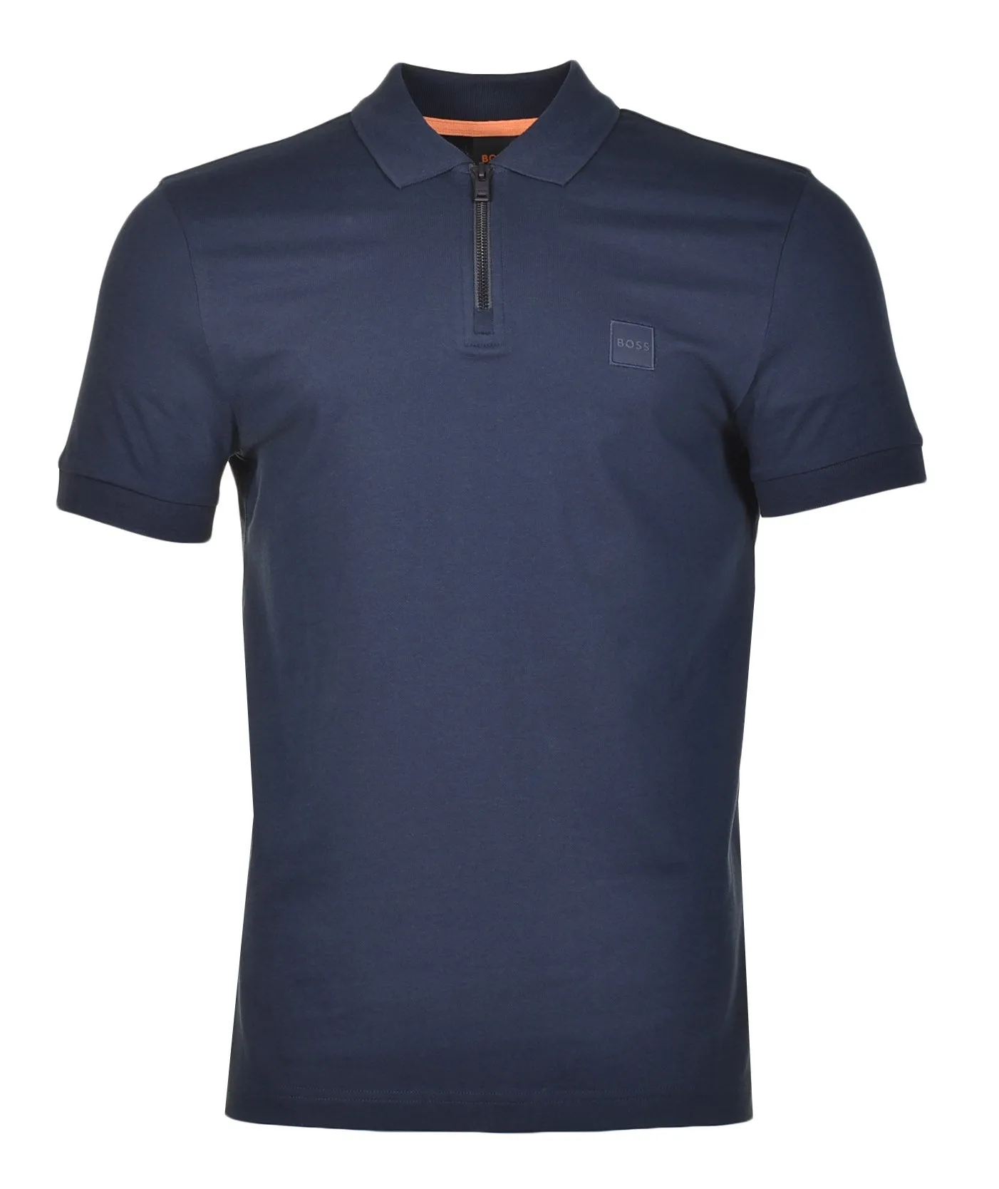 Passerzip Short Sleeve Polo 404 Dark Blue sold by RAGAZZI