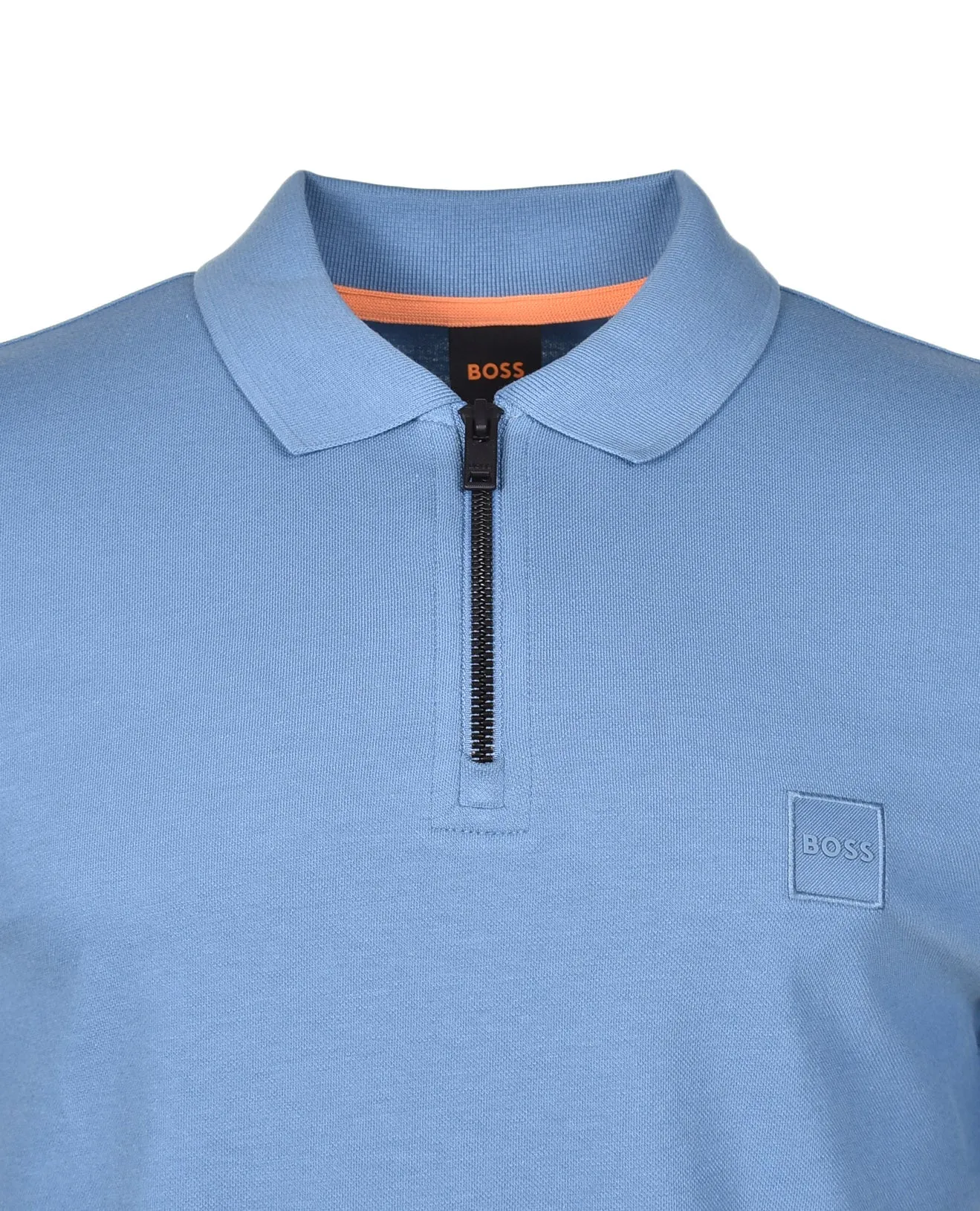 Passerzip Short Sleeve Polo 462 Open Blue sold by RAGAZZI product image thumbnail 3