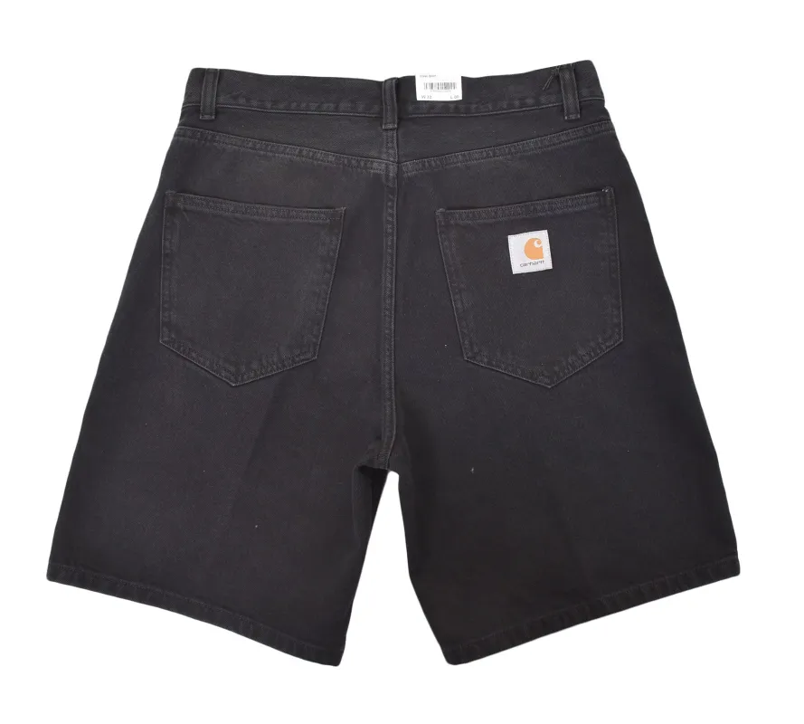 Nolan Denim Shorts Black sold by RAGAZZI