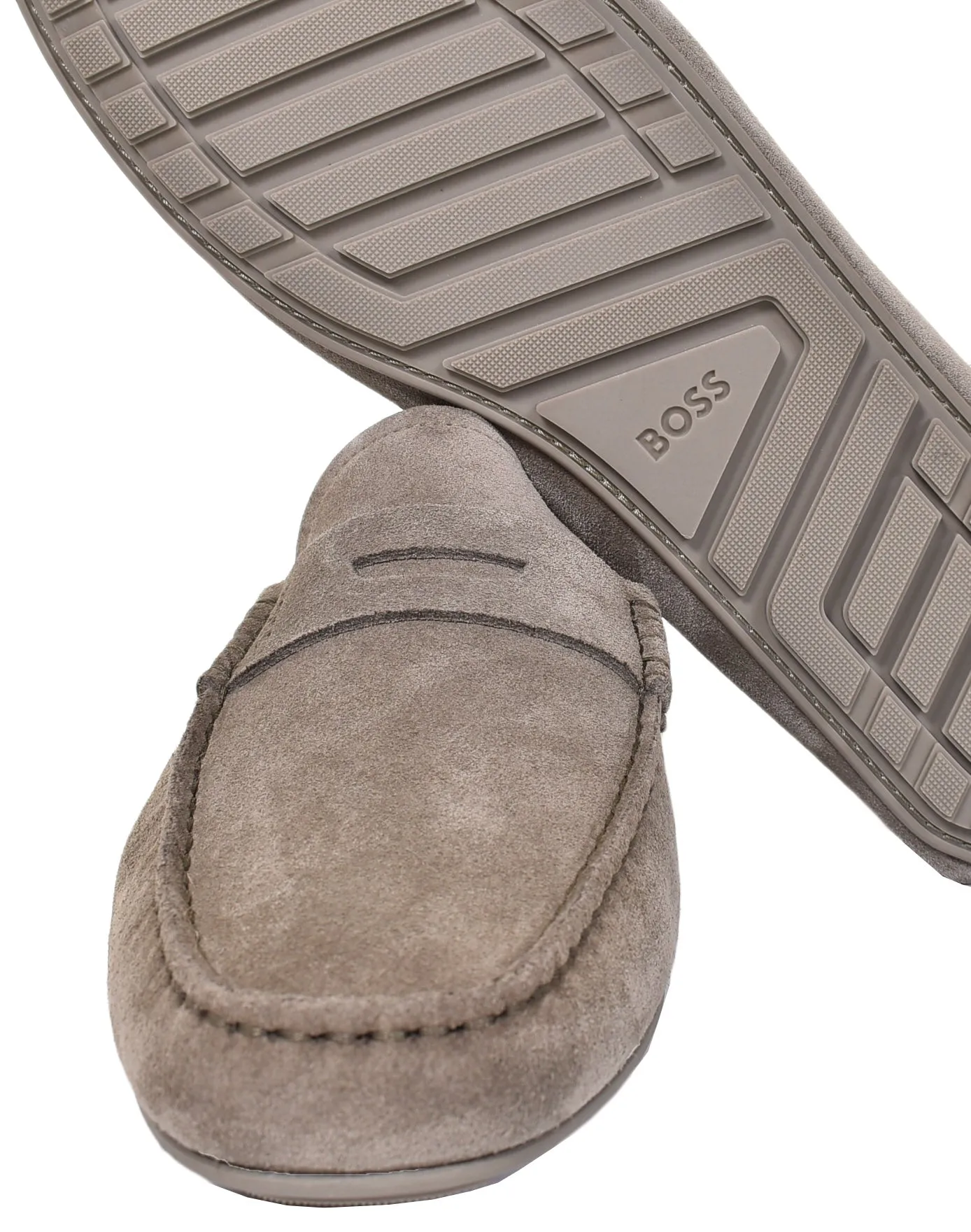 Noel Moccasin Suede Driver Shoe Open Green sold by RAGAZZI product image thumbnail 5