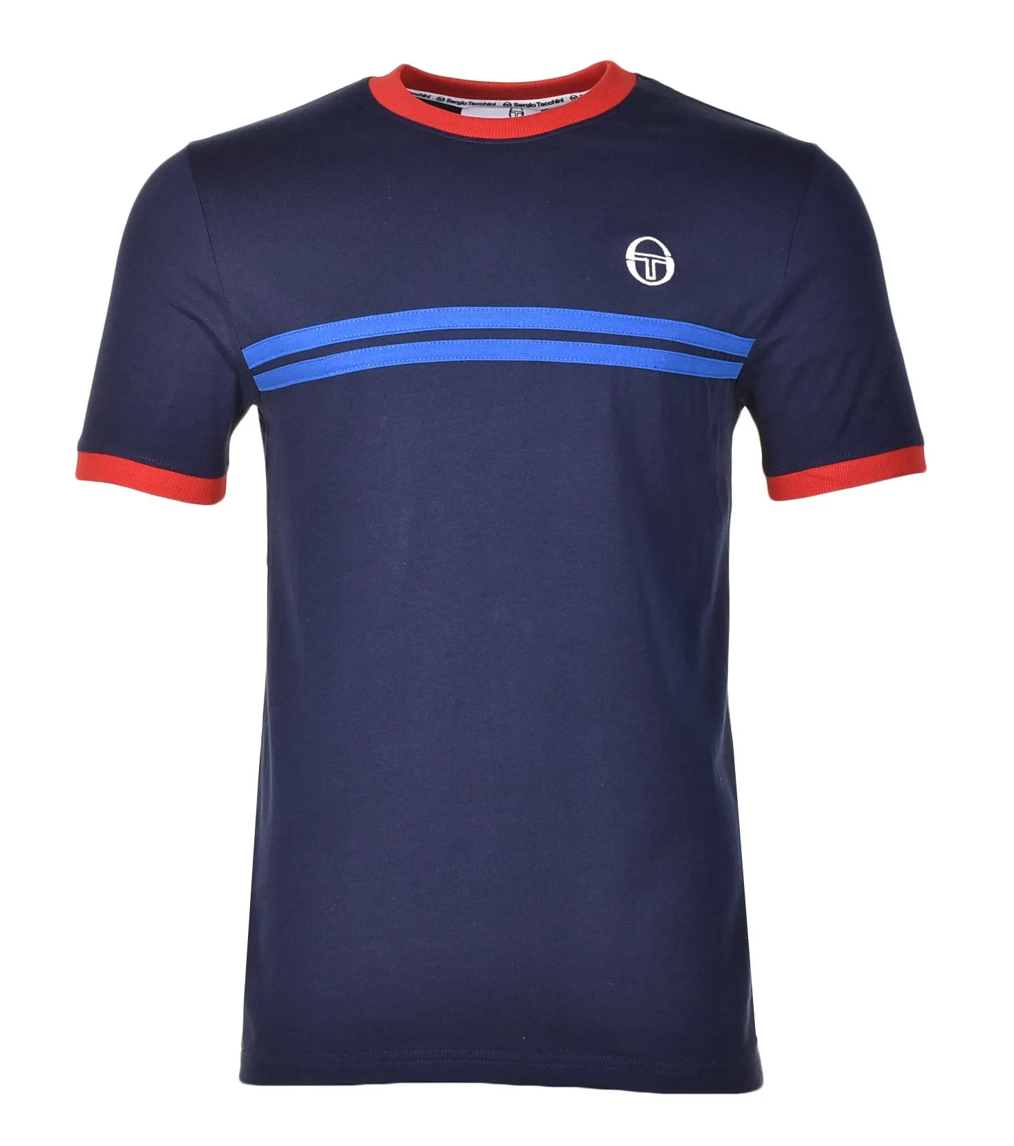 Supermac Short Sleeve Tee Maritime Blue sold by RAGAZZI