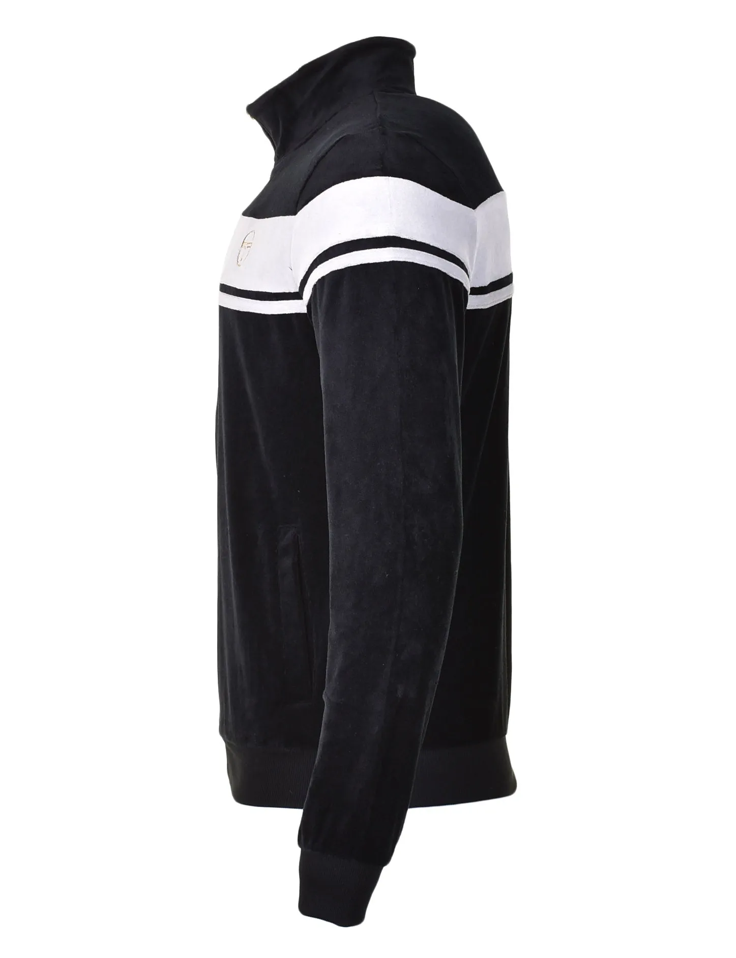 Damarind Velour Track Top Black sold by RAGAZZI product image thumbnail 3