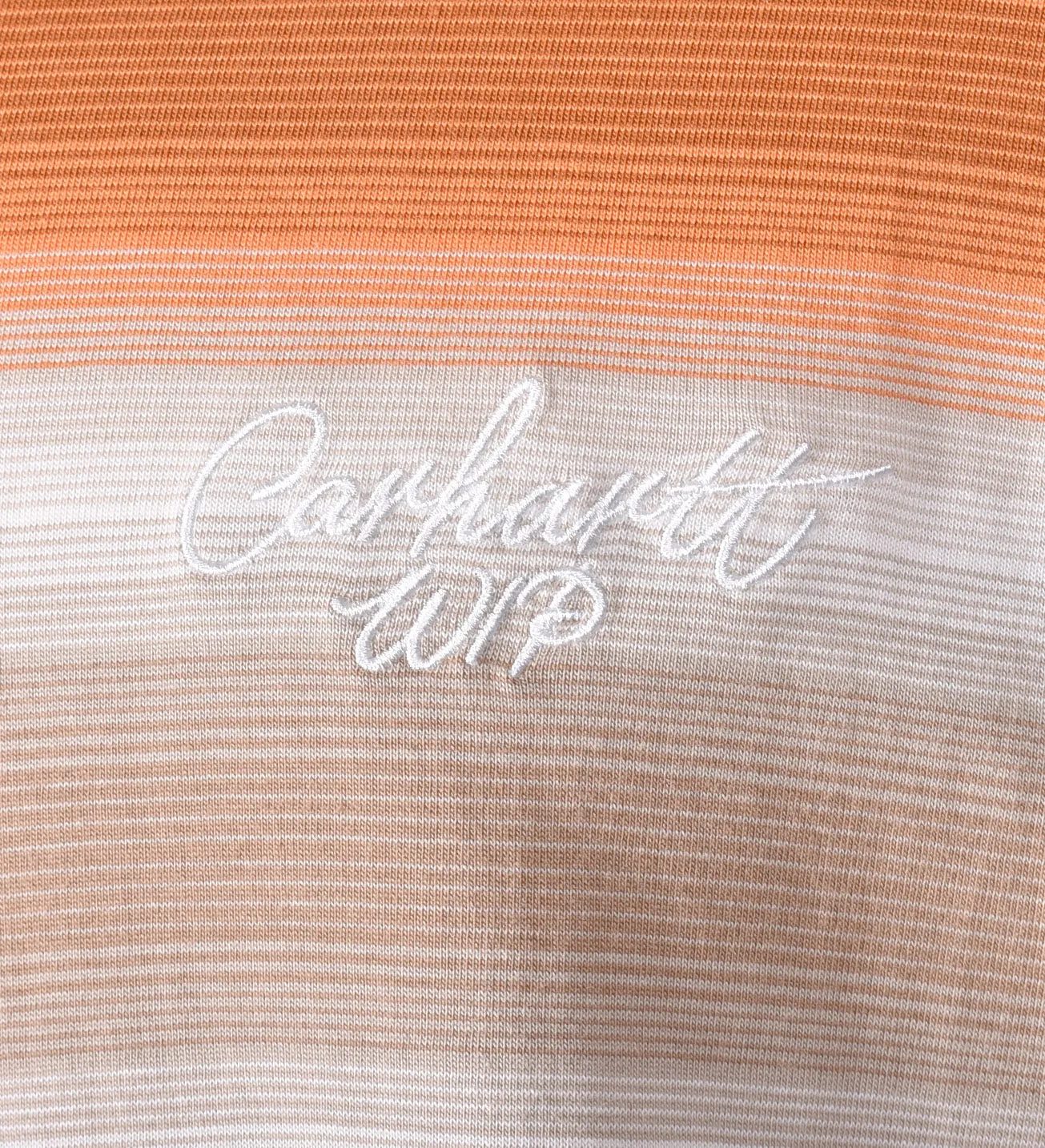 Short Sleeve Dashner Stripe T Shirt Pumpkin sold by RAGAZZI product image thumbnail 4