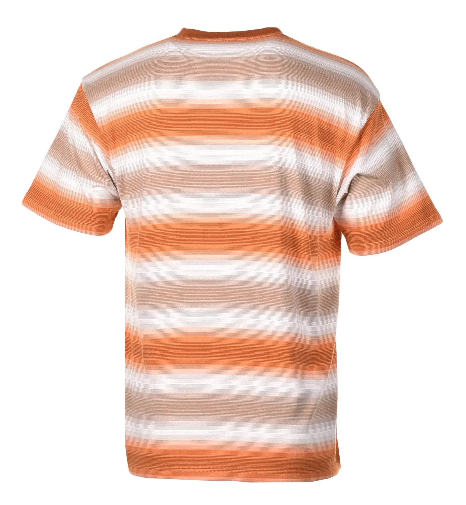 Short Sleeve Dashner Stripe T Shirt Pumpkin sold by RAGAZZI product image thumbnail 2