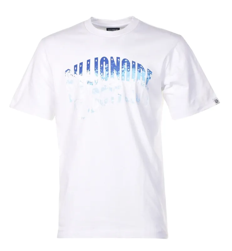 Great Wave Fill Arch Logo T Shirt White sold by RAGAZZI