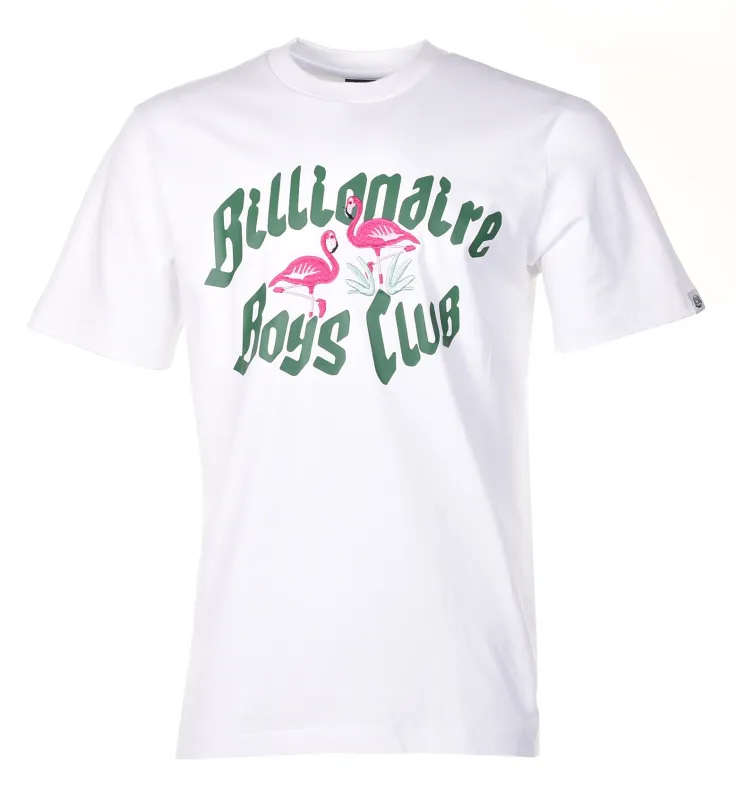 Flamingo T Shirt White made by Billionaire Boys Club