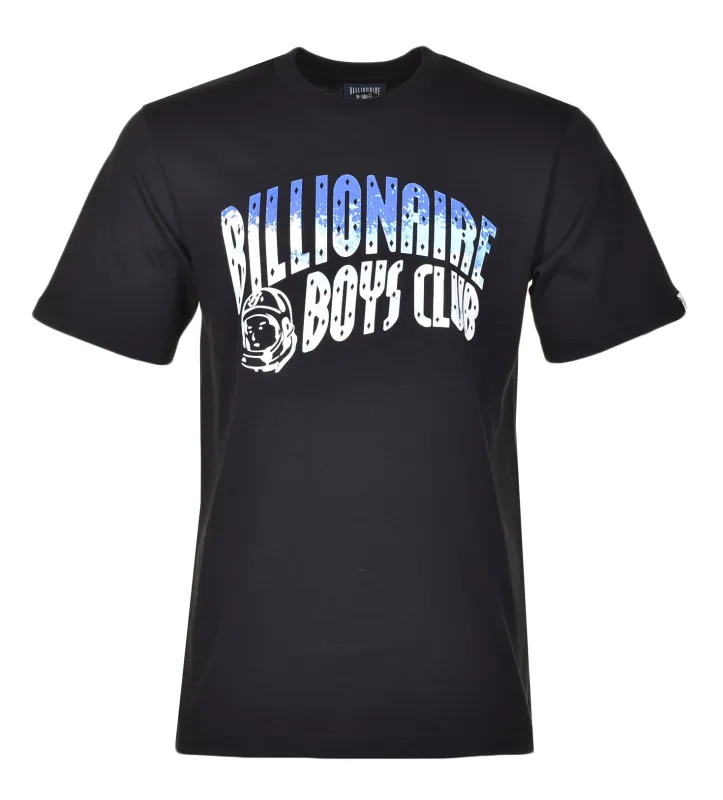 Great Wave Fill Arch Logo T Shirt Black sold by RAGAZZI