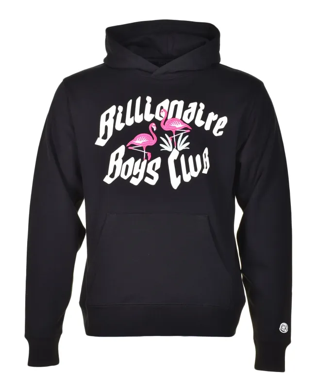 Flamingo Popover Hoody Black sold by RAGAZZI