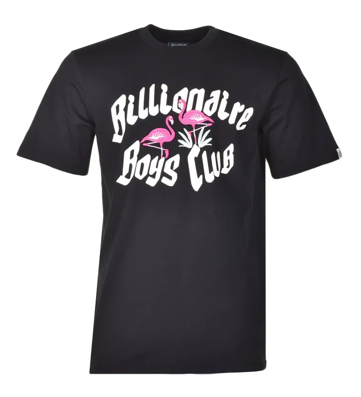 Flamingo T Shirt Black made by Billionaire Boys Club
