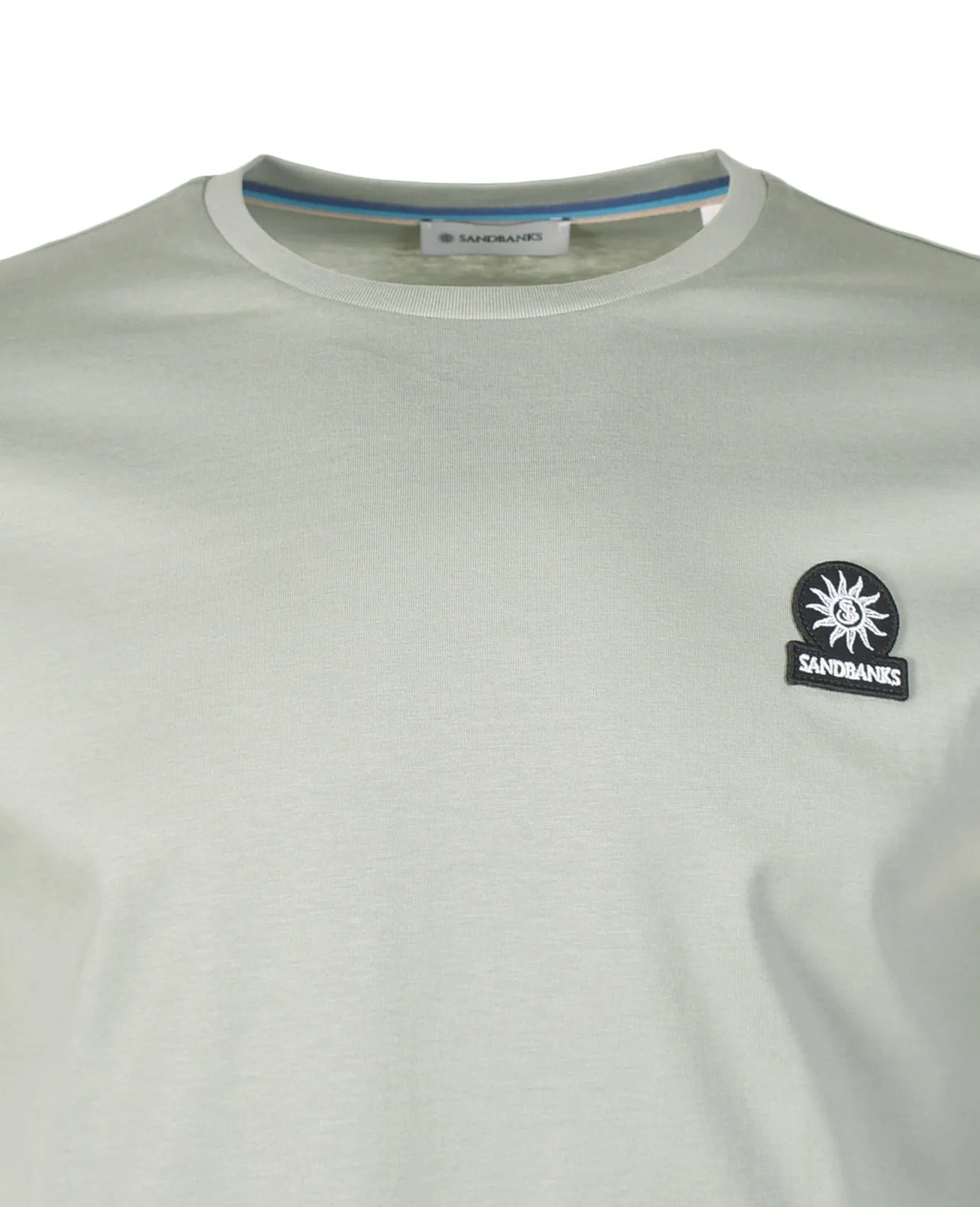 Badge Logo T Shirt Sage sold by RAGAZZI product image thumbnail 3