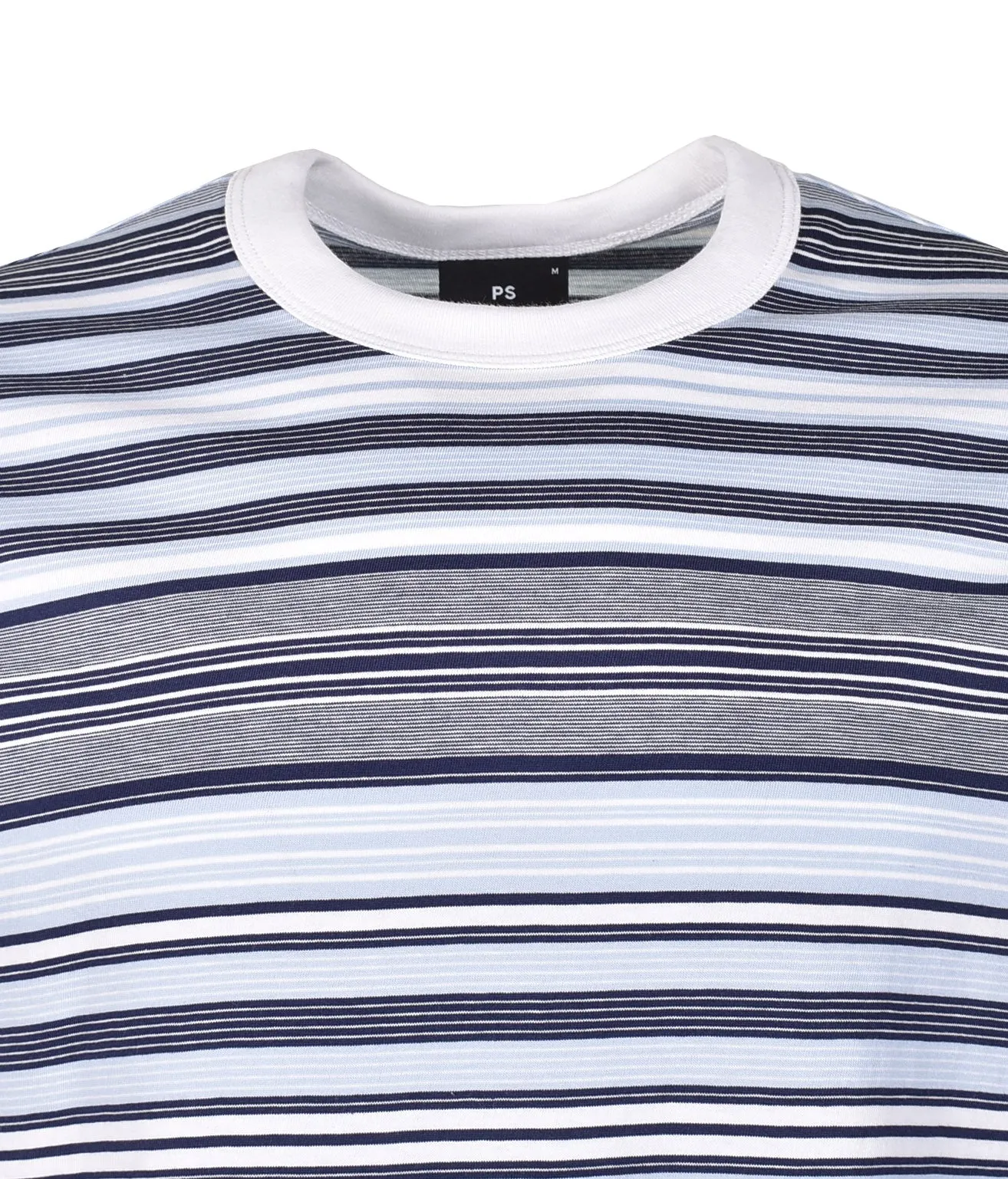 Casual Fit Stripe T Shirt Off White sold by RAGAZZI product image thumbnail 3