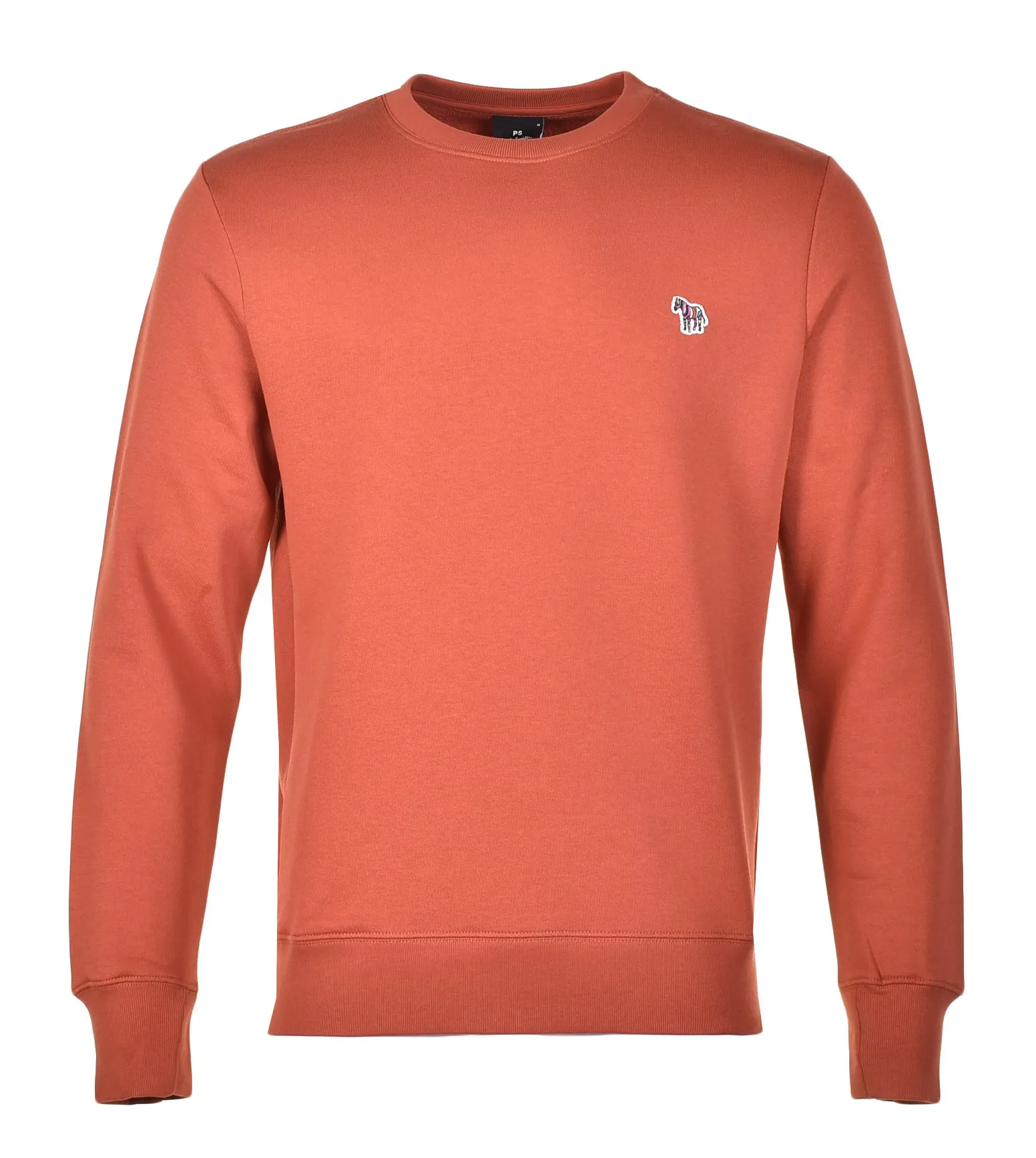 Zebra Crew Sweatshirt Dark Rust sold by RAGAZZI