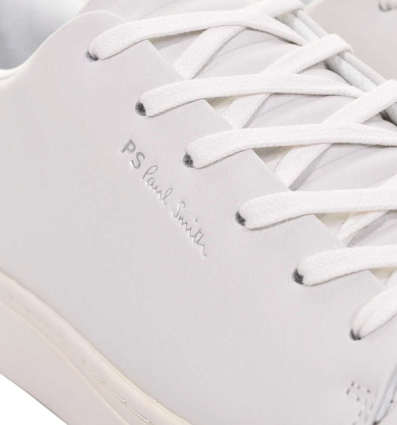 Lee White Tape Trainers White sold by RAGAZZI product image thumbnail 4