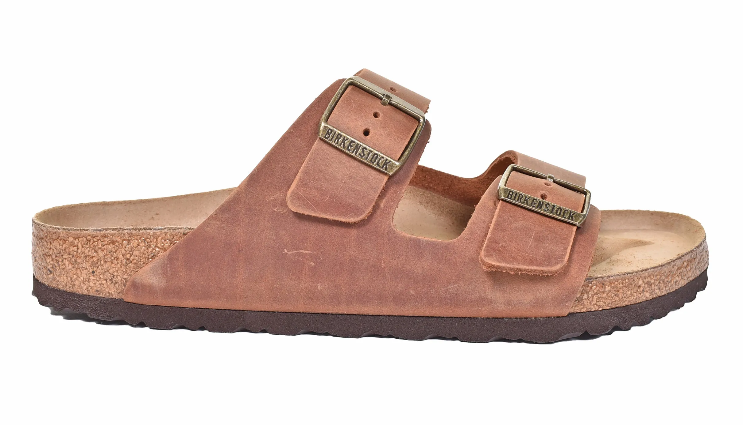 Arizona BS Cognac Leather Regular Width sold by RAGAZZI