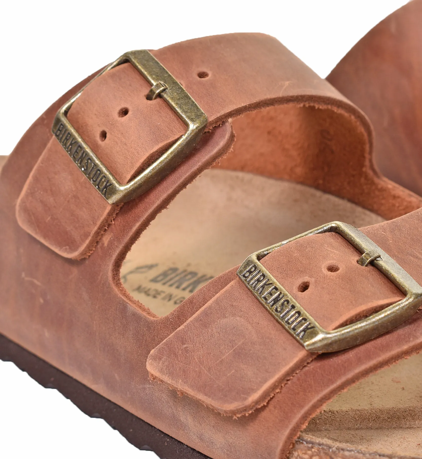 Arizona BS Cognac Leather Regular Width sold by RAGAZZI product image thumbnail 4