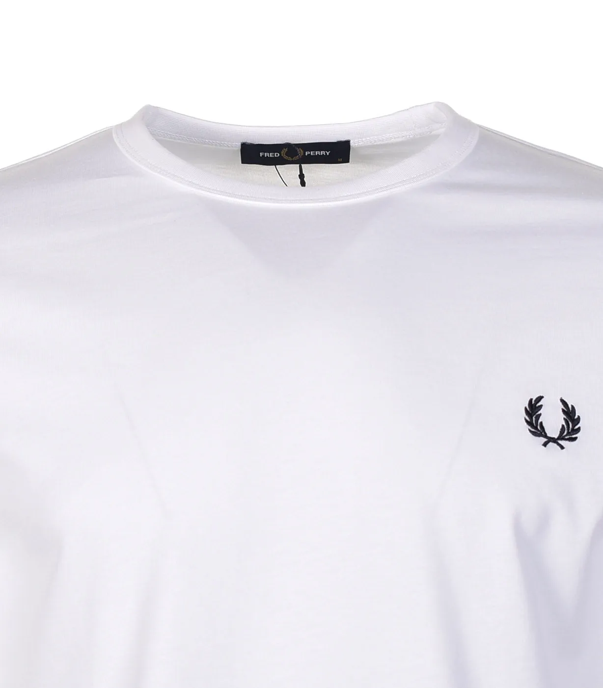 Ringer T Shirt White sold by RAGAZZI product image thumbnail 3
