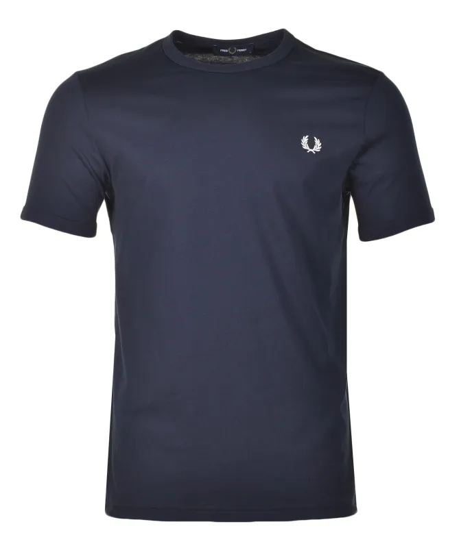 Fred Perry Embroidered T-shirt / Black | Parallel