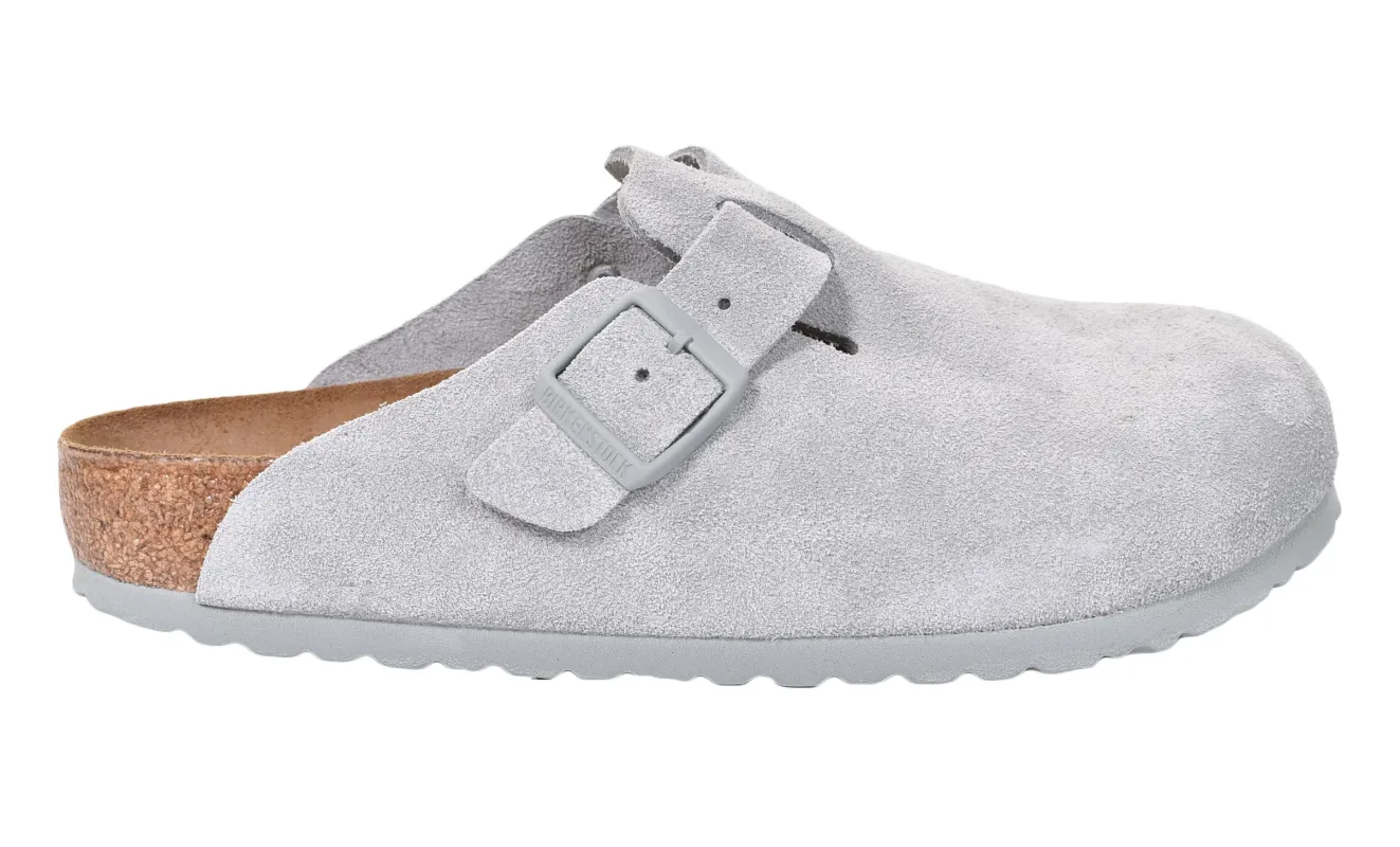 Boston Clogs BS Regular Fit Suede Pure Sage sold by RAGAZZI