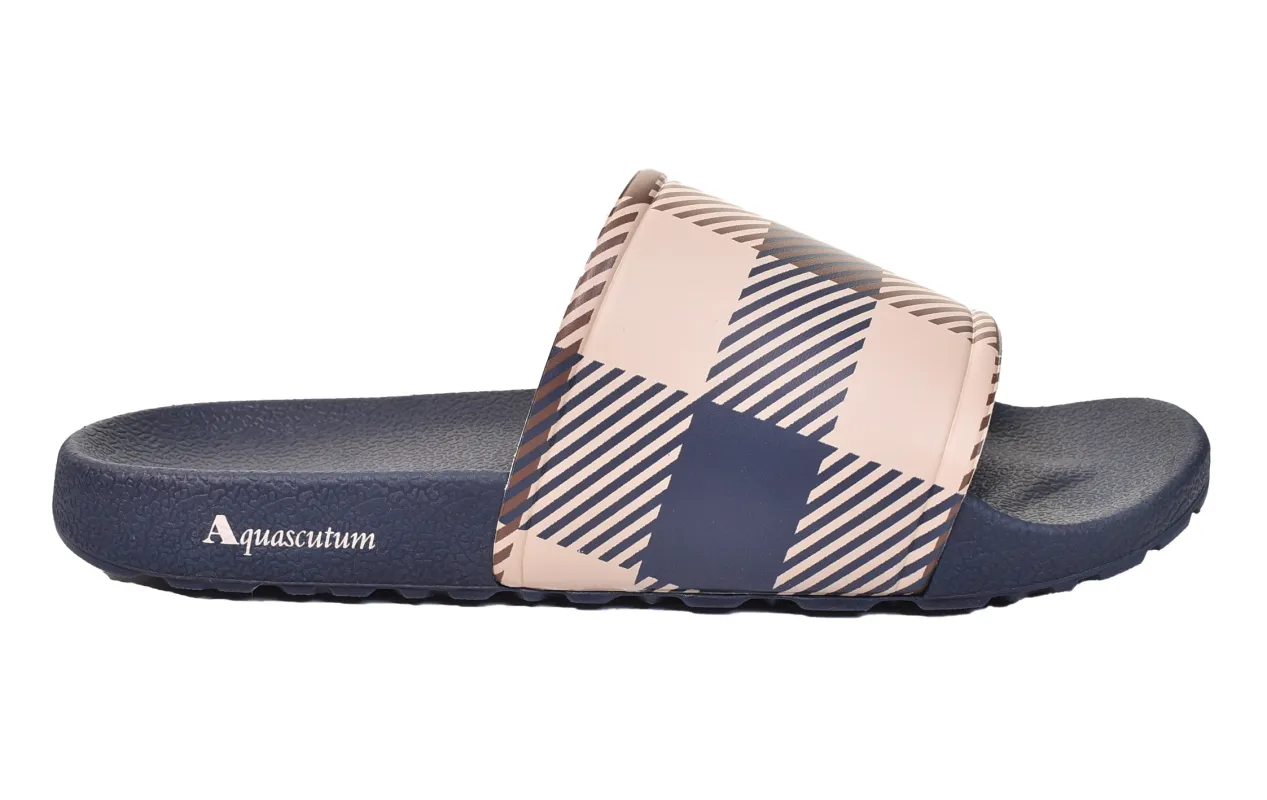 Active Iconic Macro Check Sliders sold by RAGAZZI