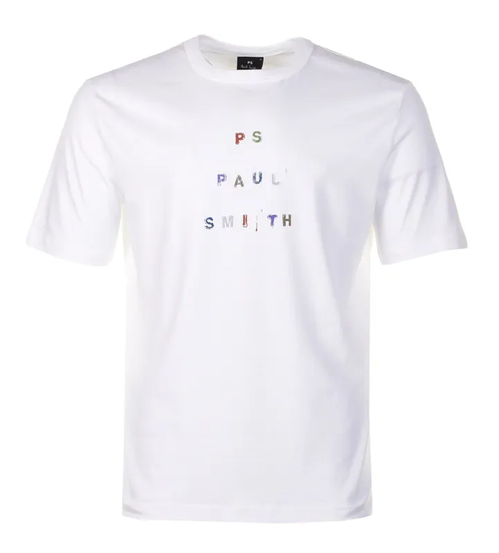 Casual Fit PS Paul Smith T Shirt White made by Paul Smith