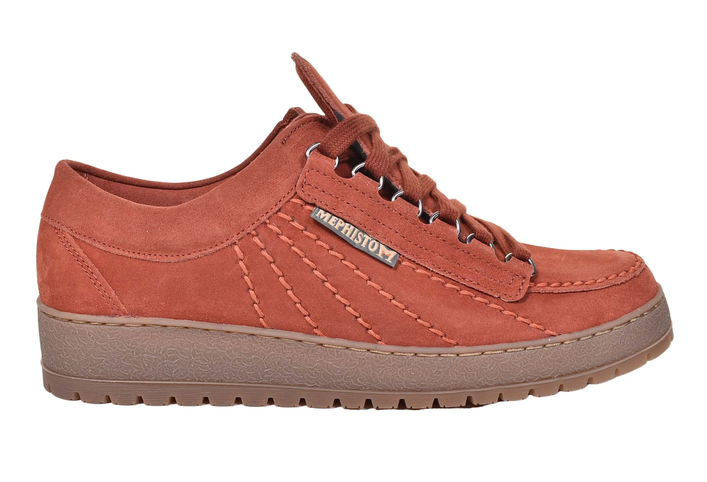 Rainbow Shoes Velours 9864/35 Rust sold by RAGAZZI