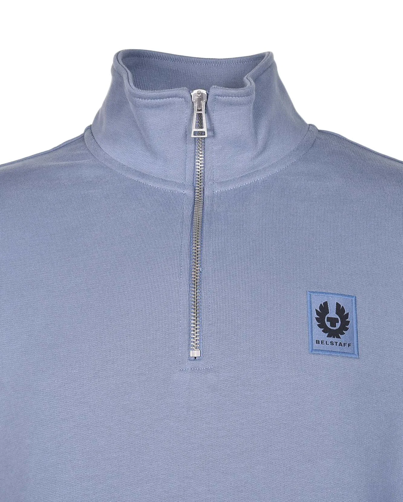 Quarter Zip Sweatshirt Blue Flint sold by RAGAZZI product image thumbnail 3