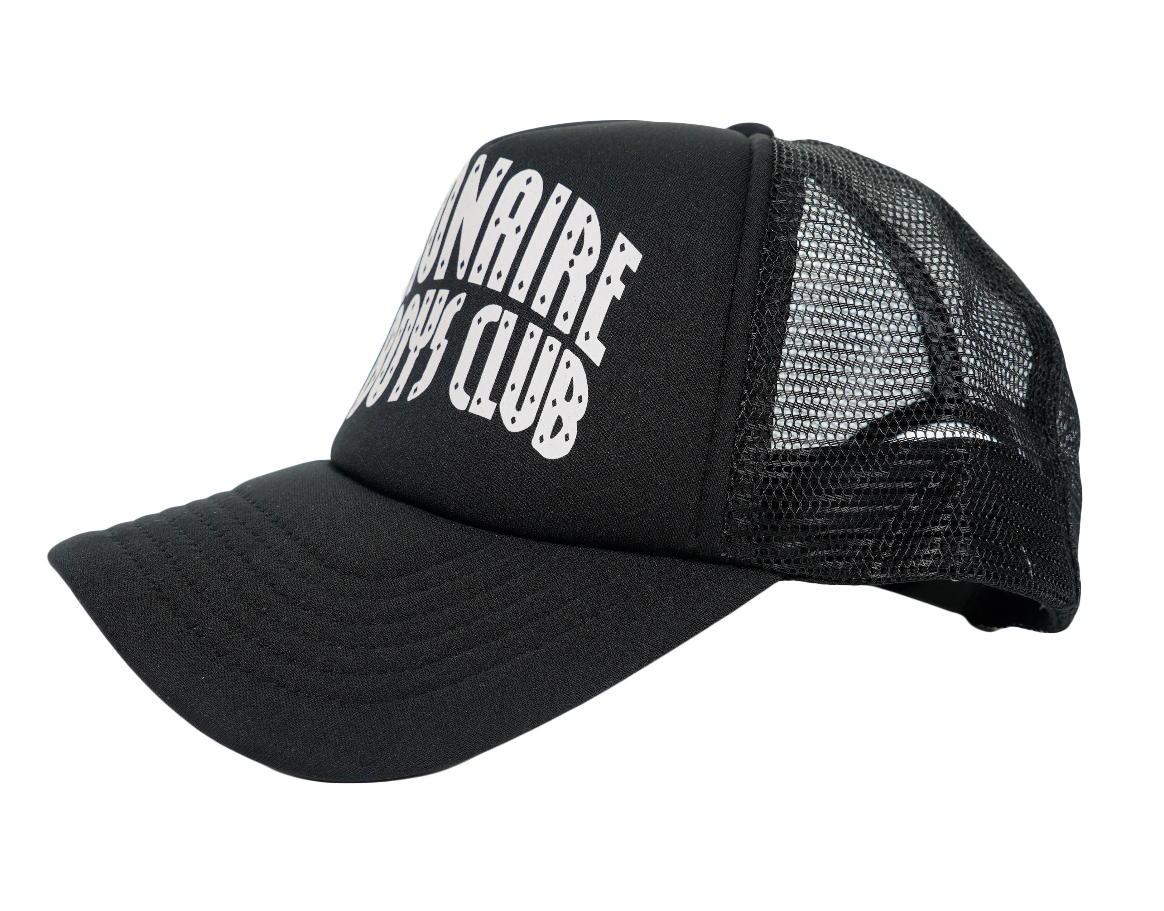 Arch Logo Trucker Cap Black sold by RAGAZZI