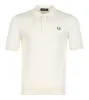 Cotton Knitted Polo Shirt Ecru sold by RAGAZZI