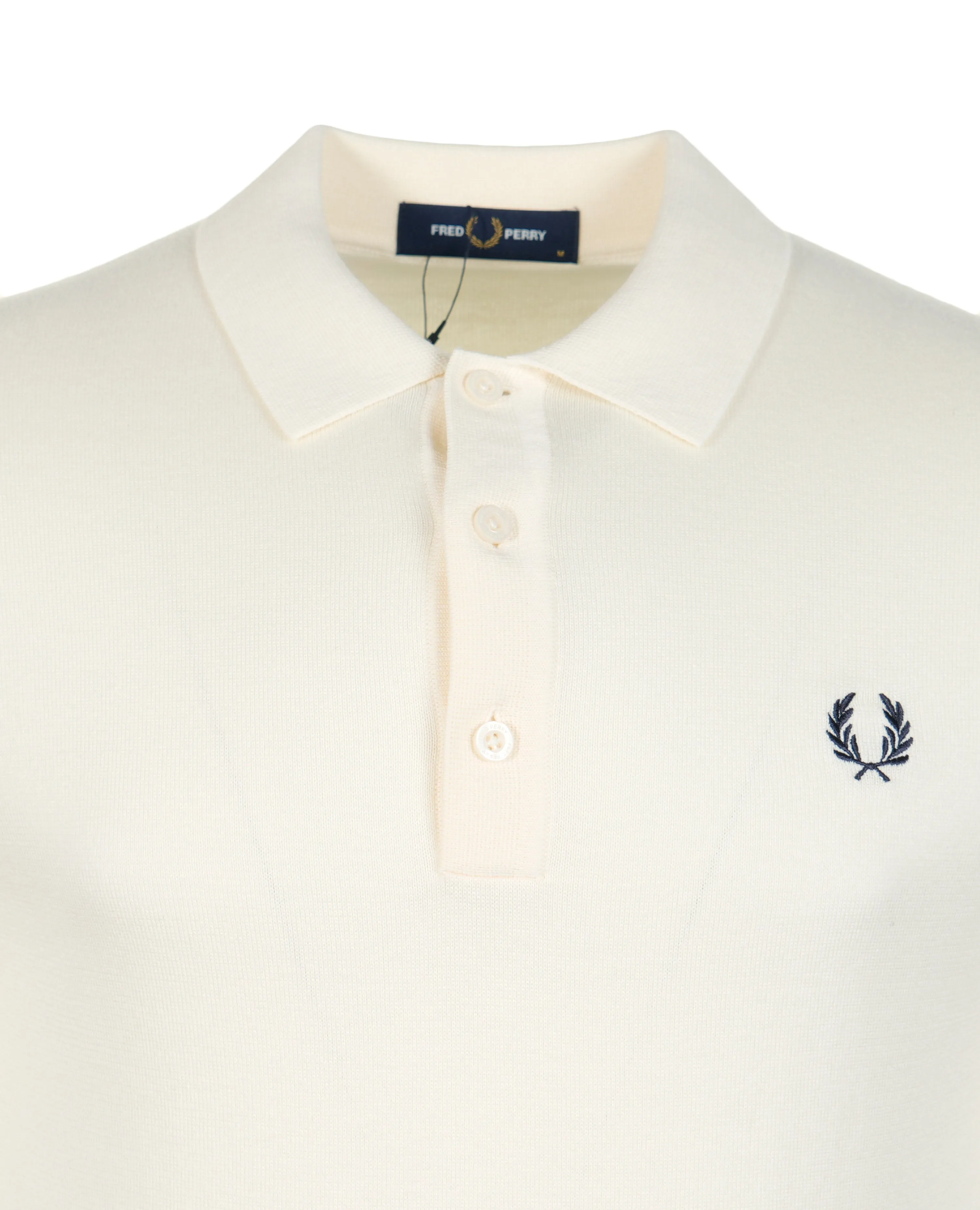 Cotton Knitted Polo Shirt Ecru sold by RAGAZZI product image thumbnail 3