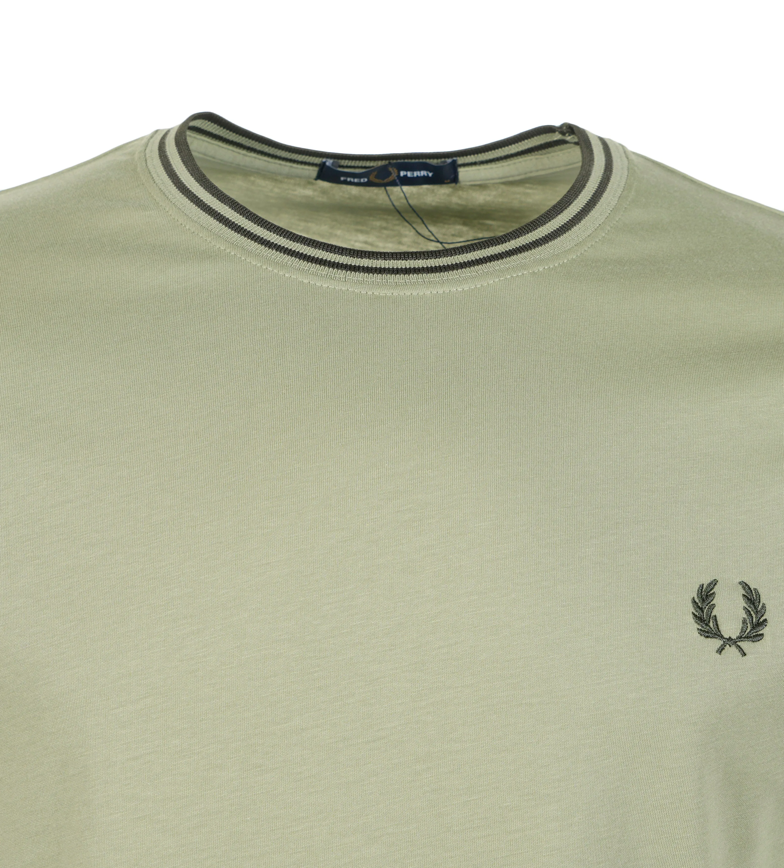 Twin Tipped T Shirt Olive Mint sold by RAGAZZI product image thumbnail 3