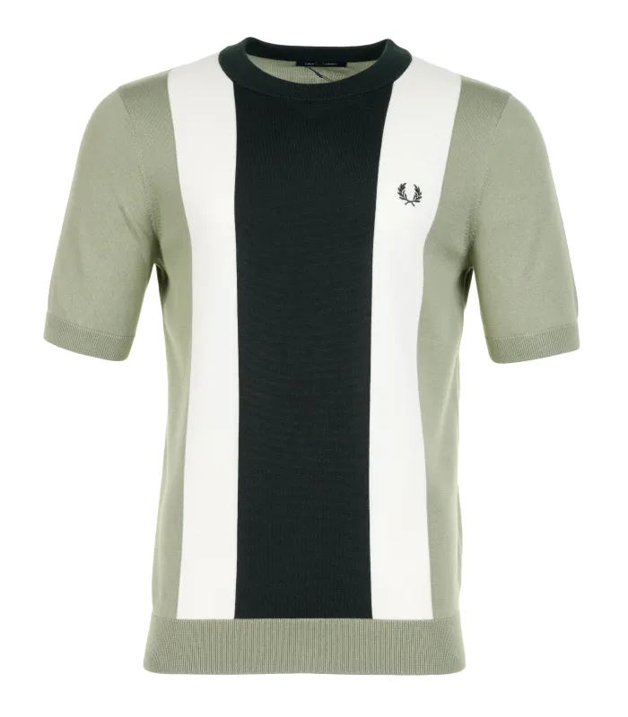 Vertical Striped Knitted T Shirt sold by RAGAZZI