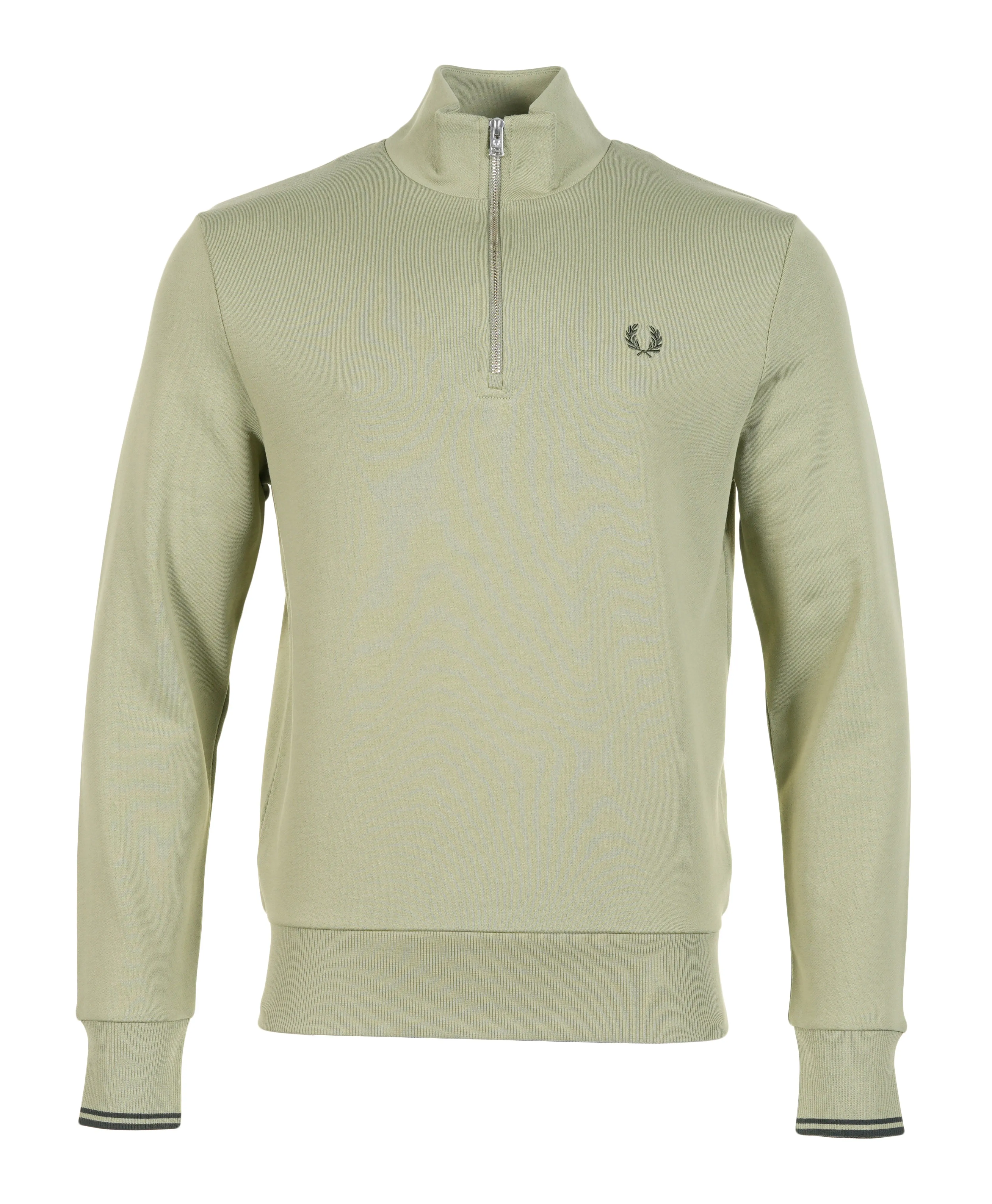 Half Zip Sweatshirt Olive Mint sold by RAGAZZI