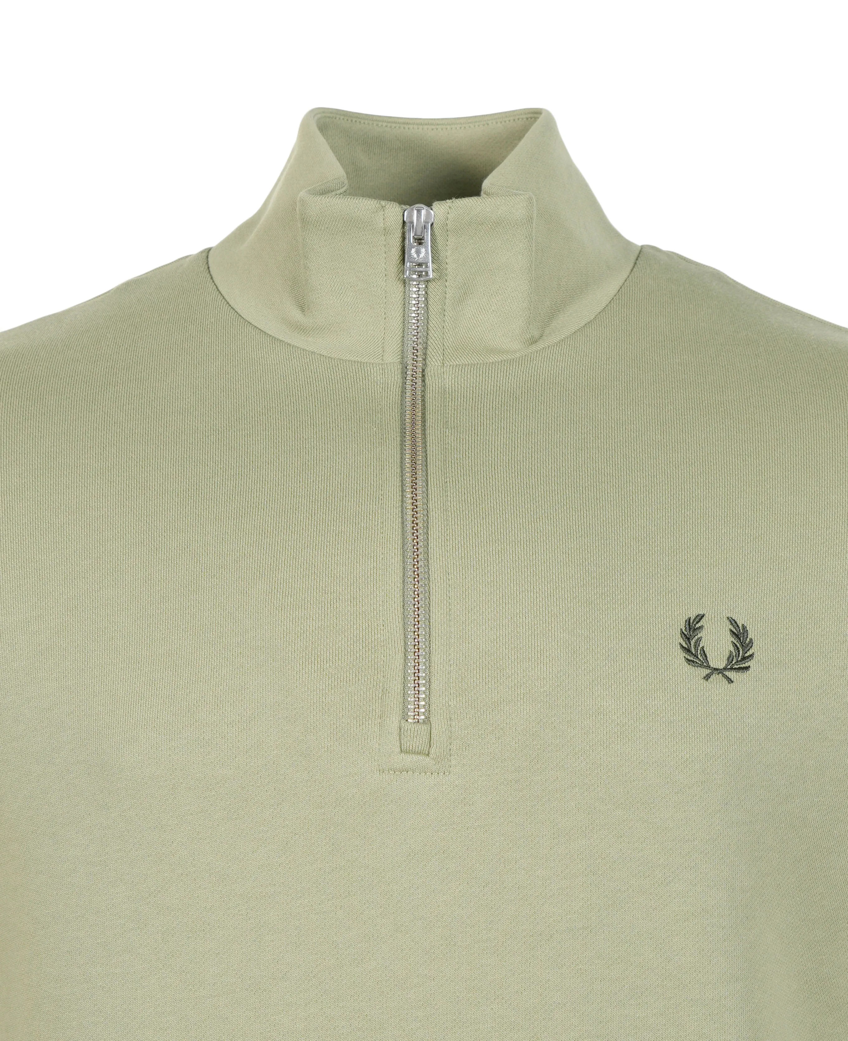 Half Zip Sweatshirt Olive Mint sold by RAGAZZI product image thumbnail 3