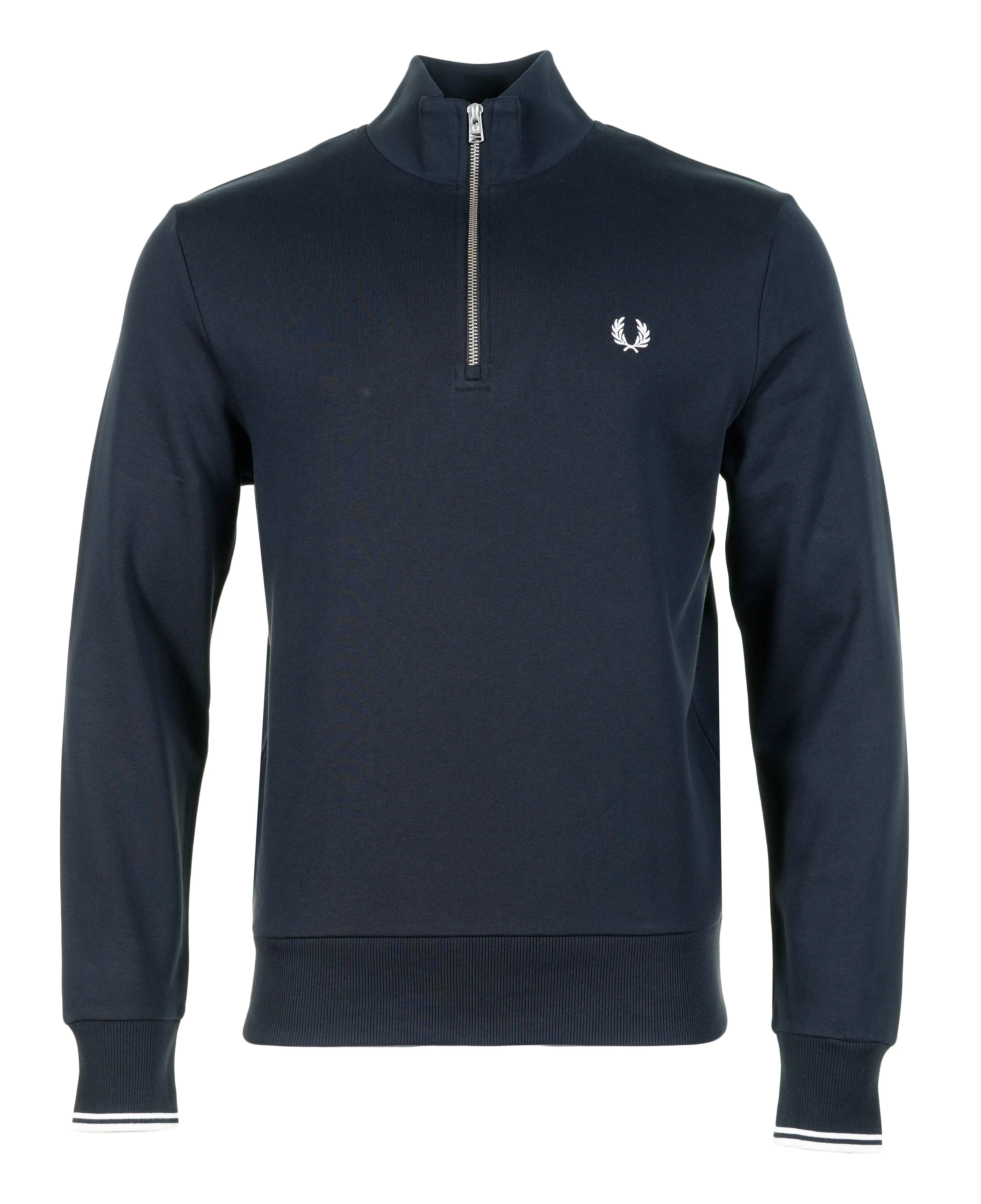 Half Zip Sweatshirt Navy sold by RAGAZZI