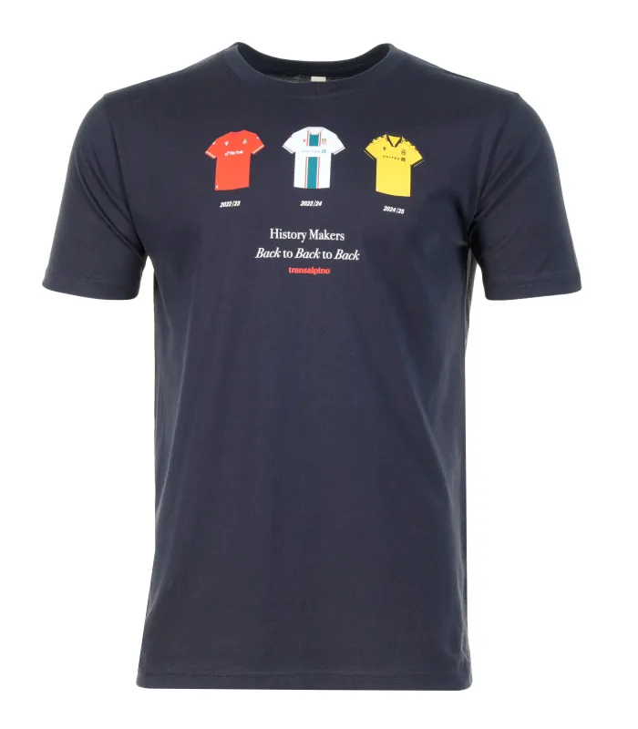 Wrexham B2B2B T Shirt Navy sold by RAGAZZI