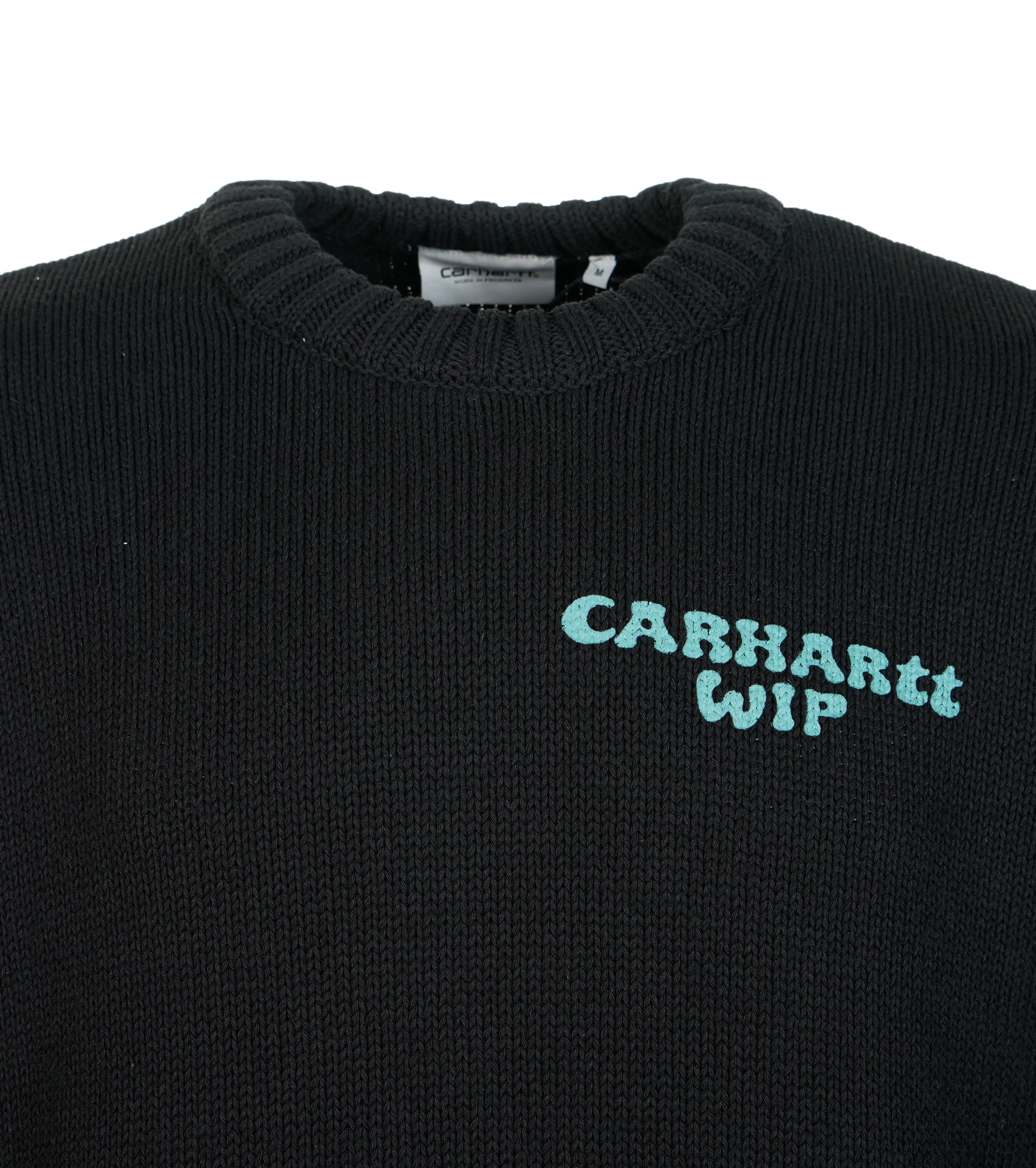 Knitted Helix Sweatshirt Black sold by RAGAZZI product image thumbnail 3