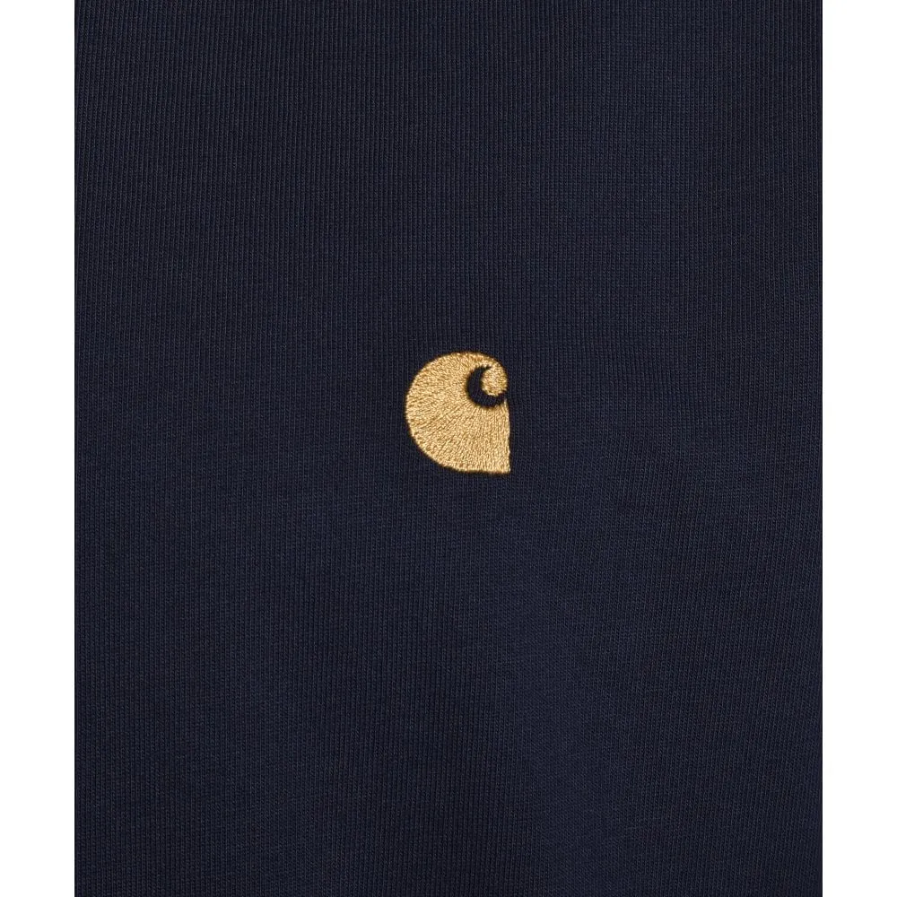 Short Sleeve Chase T Shirt Dark Navy Gold sold by RAGAZZI product image thumbnail 3