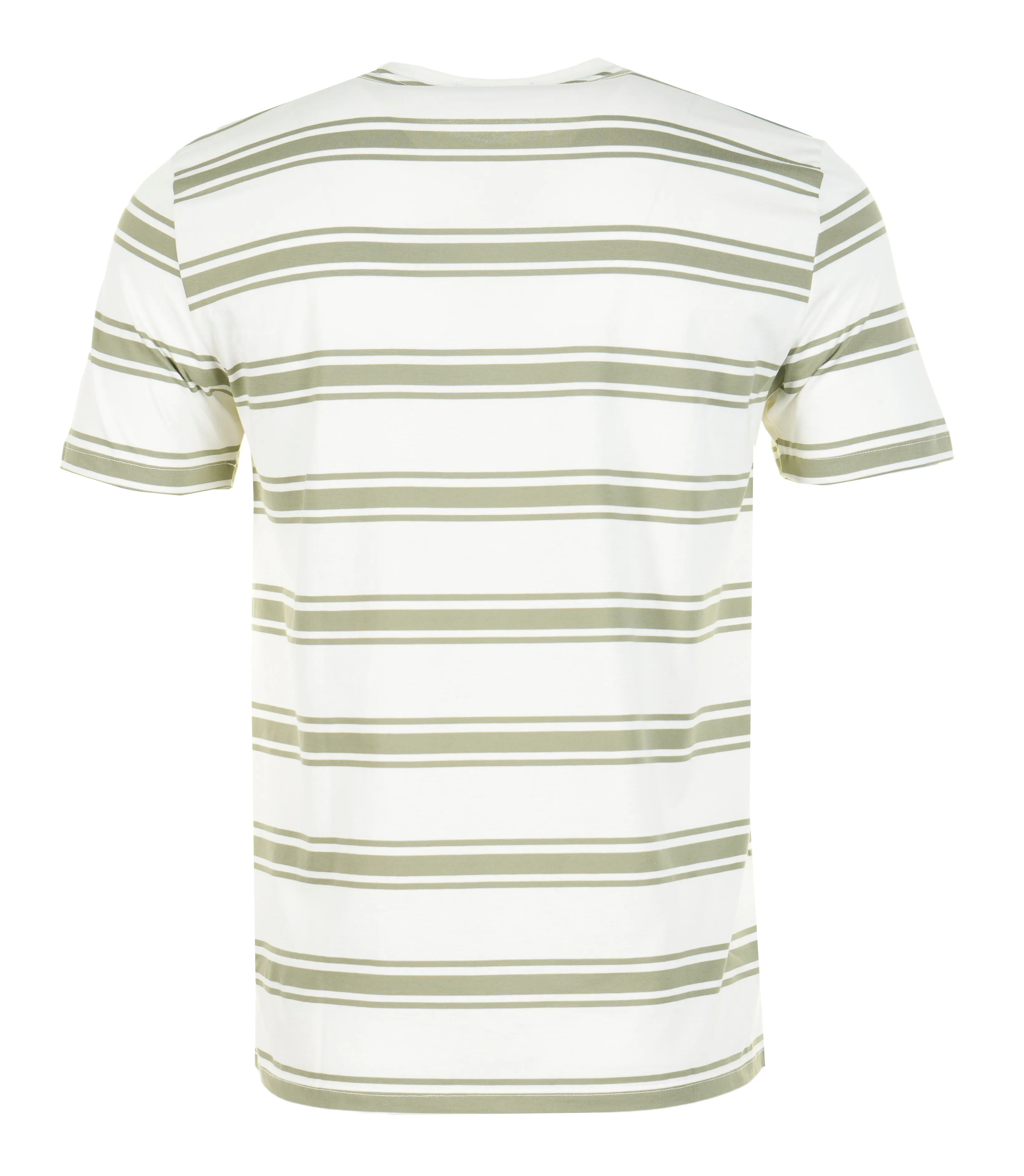 Fred Perry Fine Stripe T Shirt Light Ecru sold by RAGAZZI product image thumbnail 2