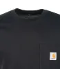 Short Sleeve Pocket T Shirt Black sold by RAGAZZI