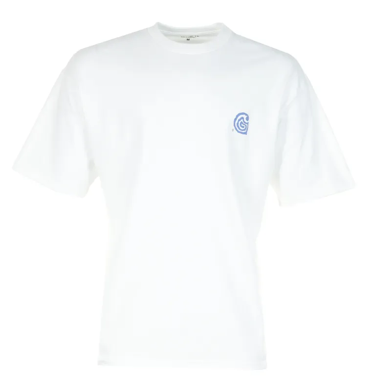 Short Sleeve Helix T Shirt White sold by RAGAZZI