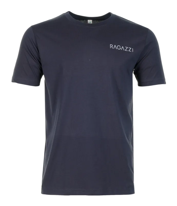 Deliberate- indifference x Ragazzi 001 T Shirt Navy sold by RAGAZZI