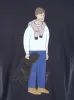 Deliberate- indifference x Ragazzi 001 T Shirt Navy sold by RAGAZZI