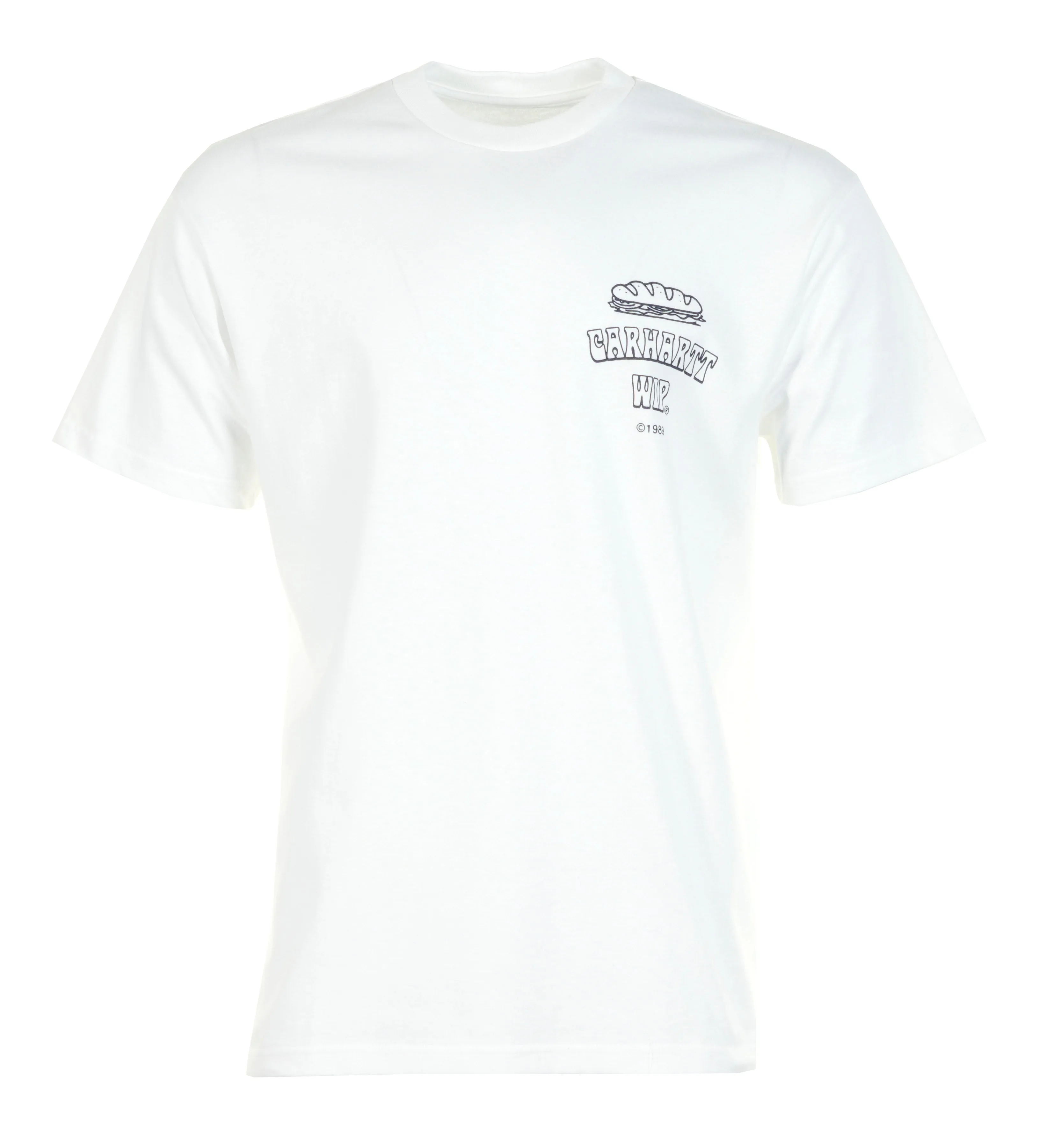 Short Sleeve Sandwich T Shirt White sold by RAGAZZI